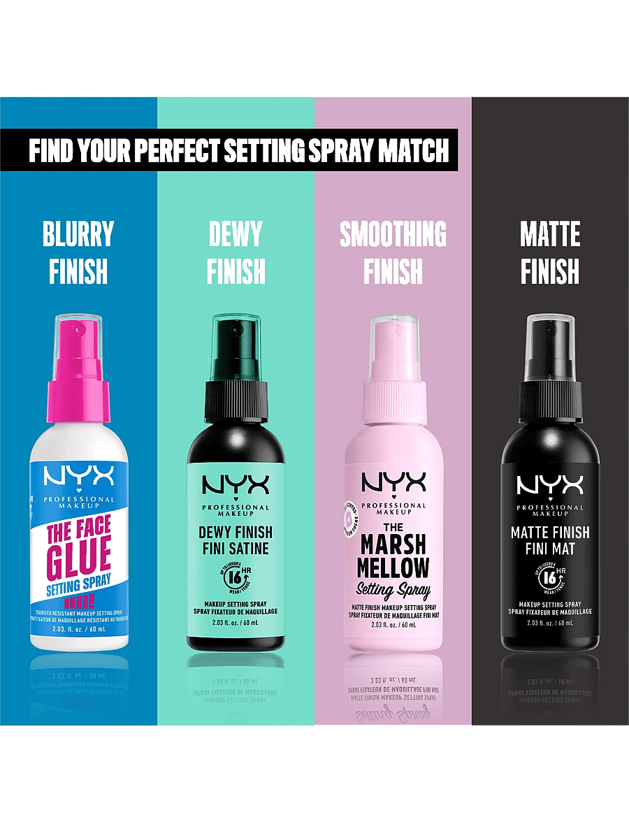 NYX Professional Makeup - NYX Professional Makeup The Face Glue Setting Spray 60 ml - makeup - clear - 4