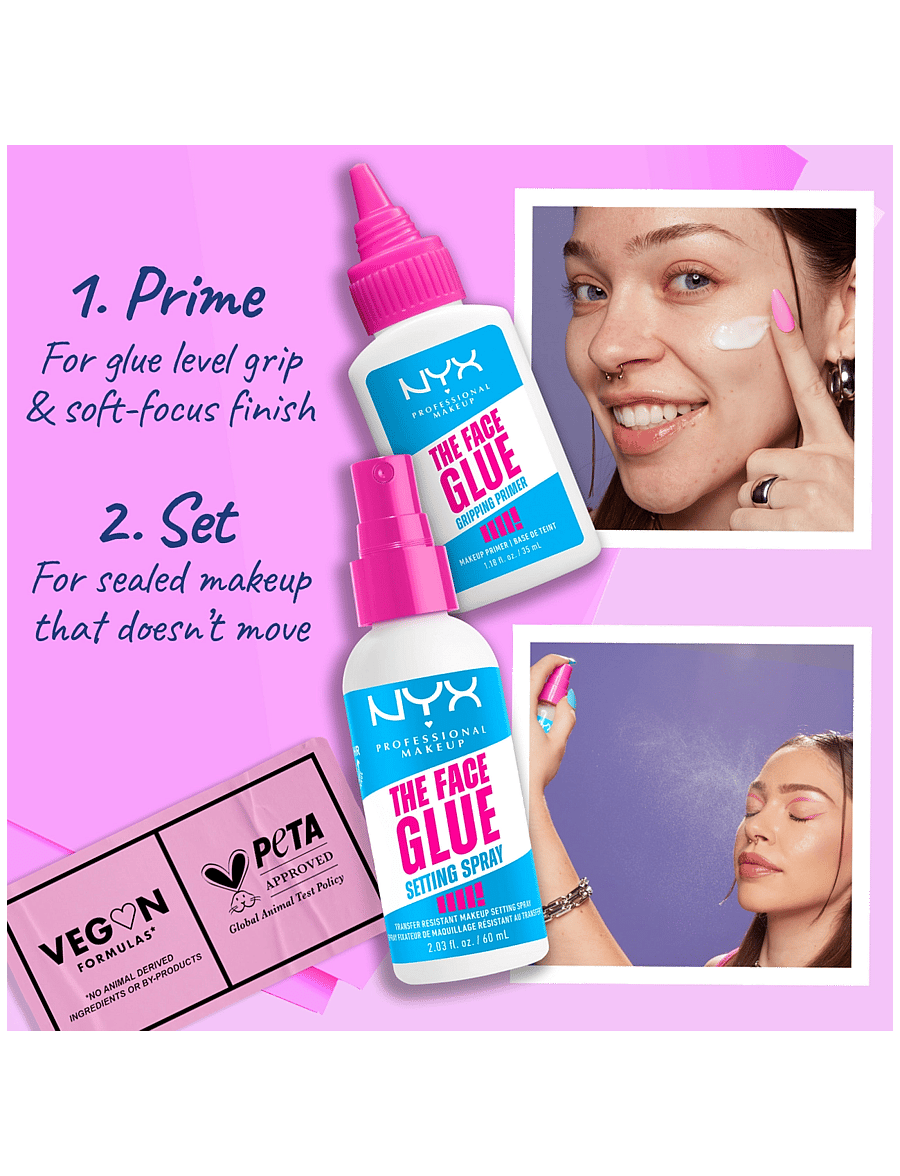 NYX Professional Makeup - NYX Professional Makeup The Face Glue Setting Spray 60 ml - clear - 4