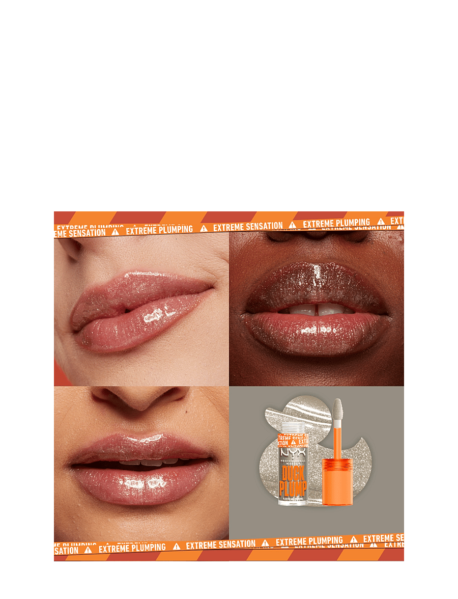 NYX Professional Makeup - NYX Professional Makeup Duck Plump Trickz lip lacquer 20 Quazy Silver 7 ml - makeup - quazy silver - 1