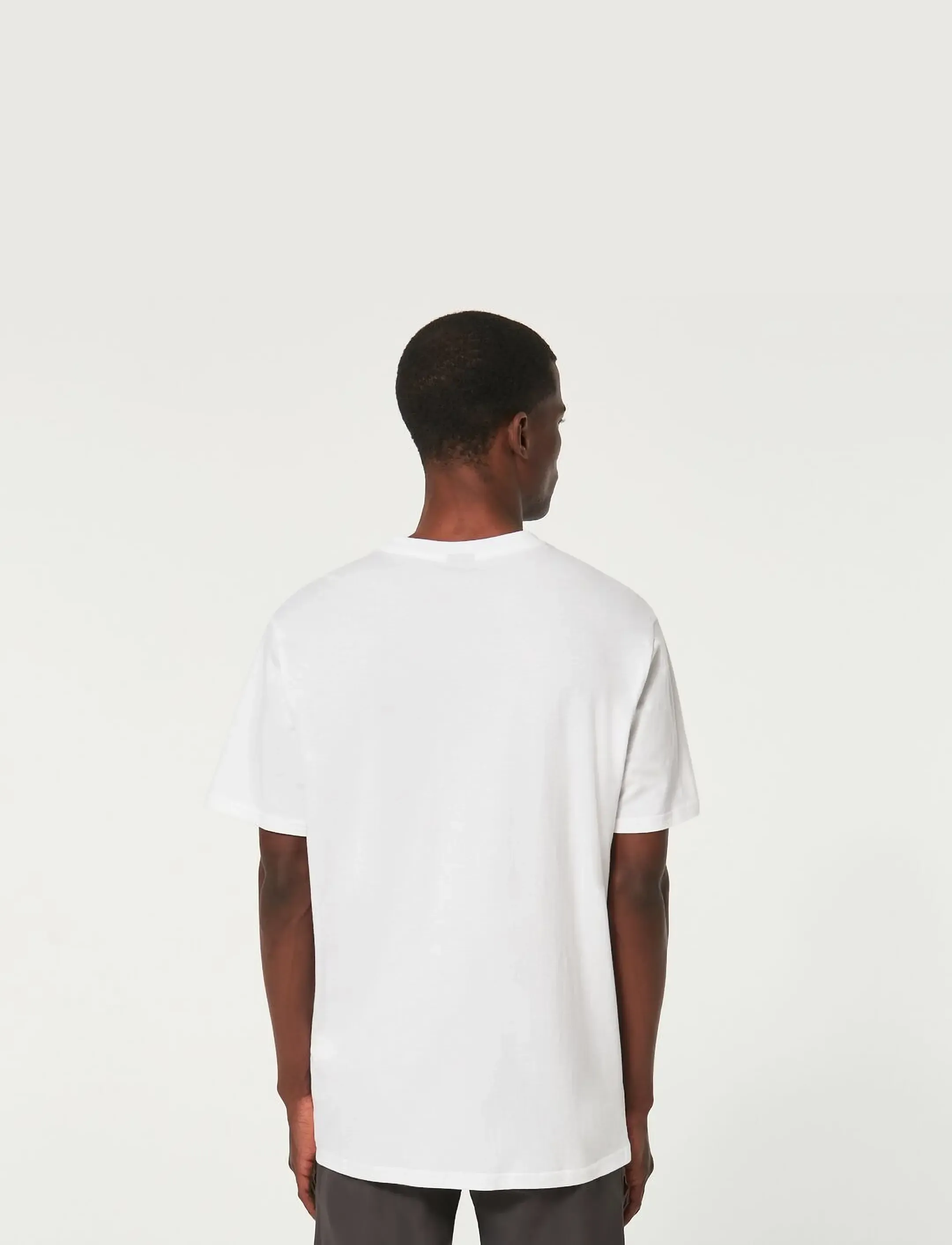 OAKLEY O BARK 2.0 - T-shirts - WHITE/BLACK / white