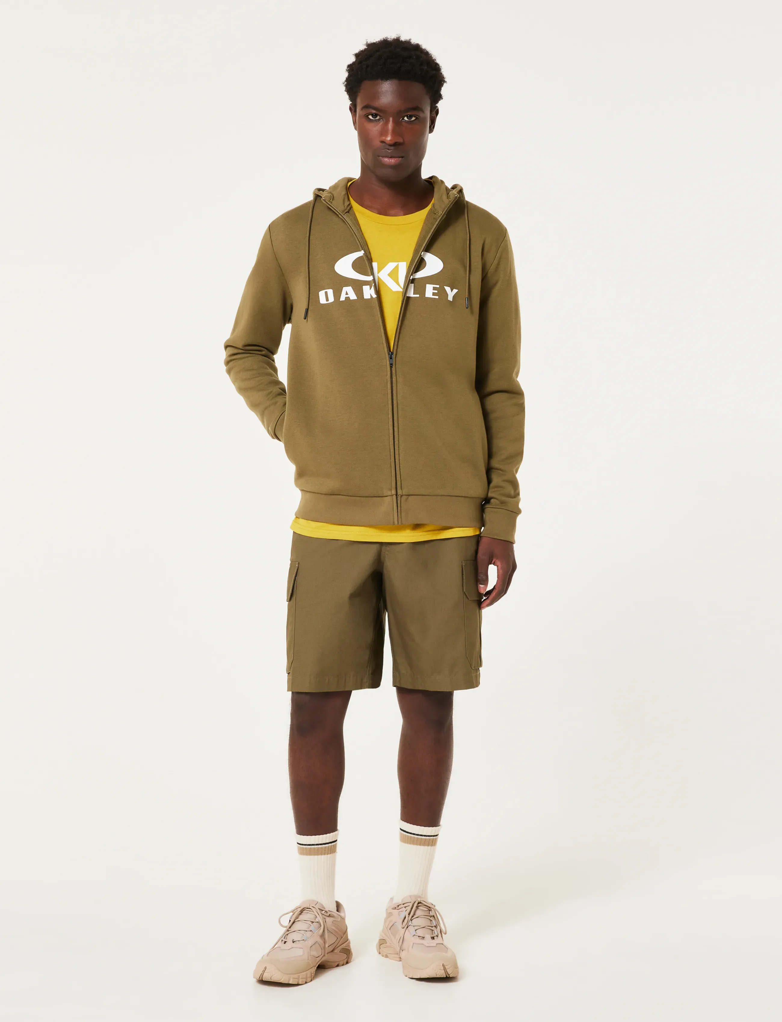 OAKLEY - BARK FZ HOODIE 2.0 - hoodies - army green - 4