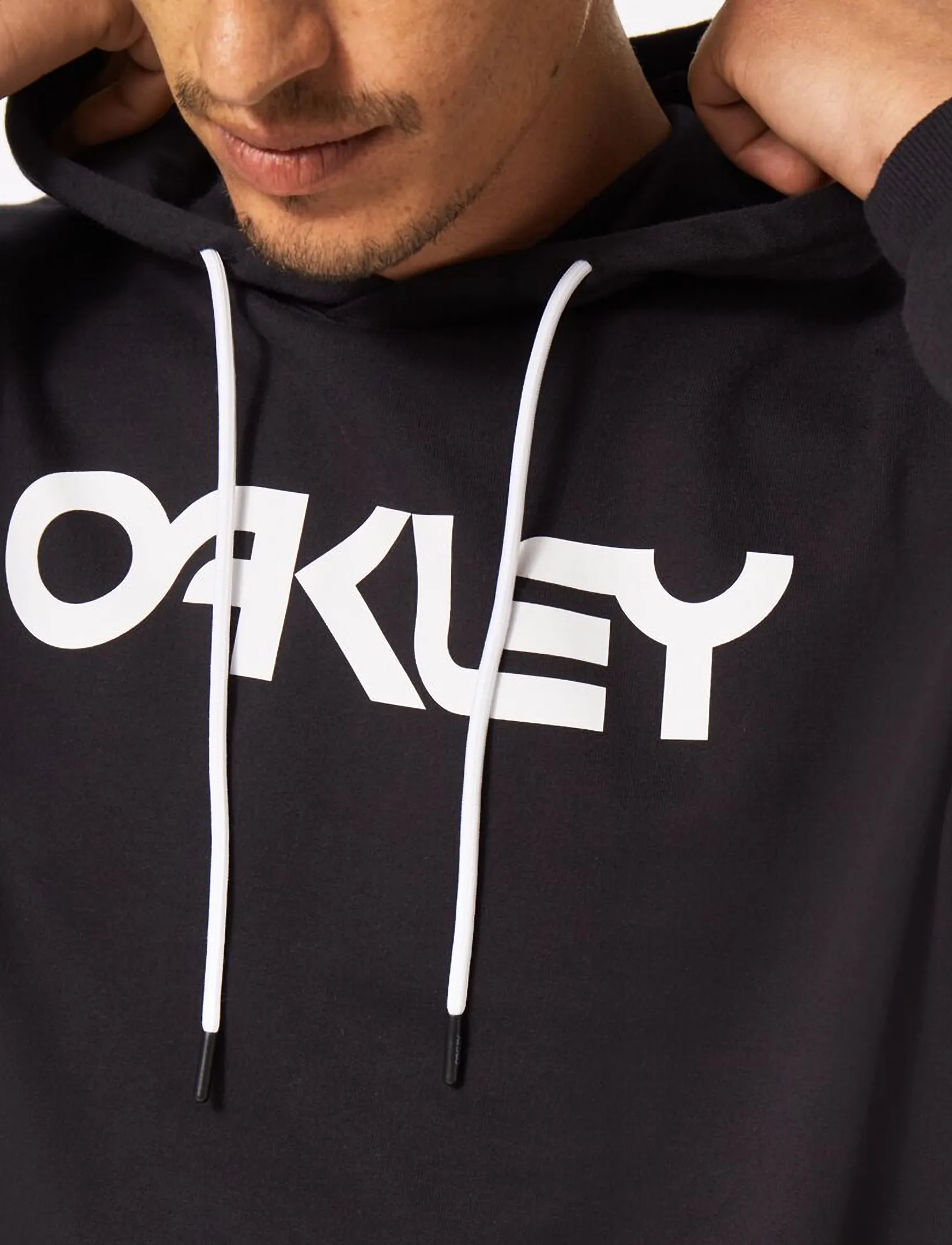 OAKLEY - B1B PO HOODIE 2.0 - hoodies - black/white - 3