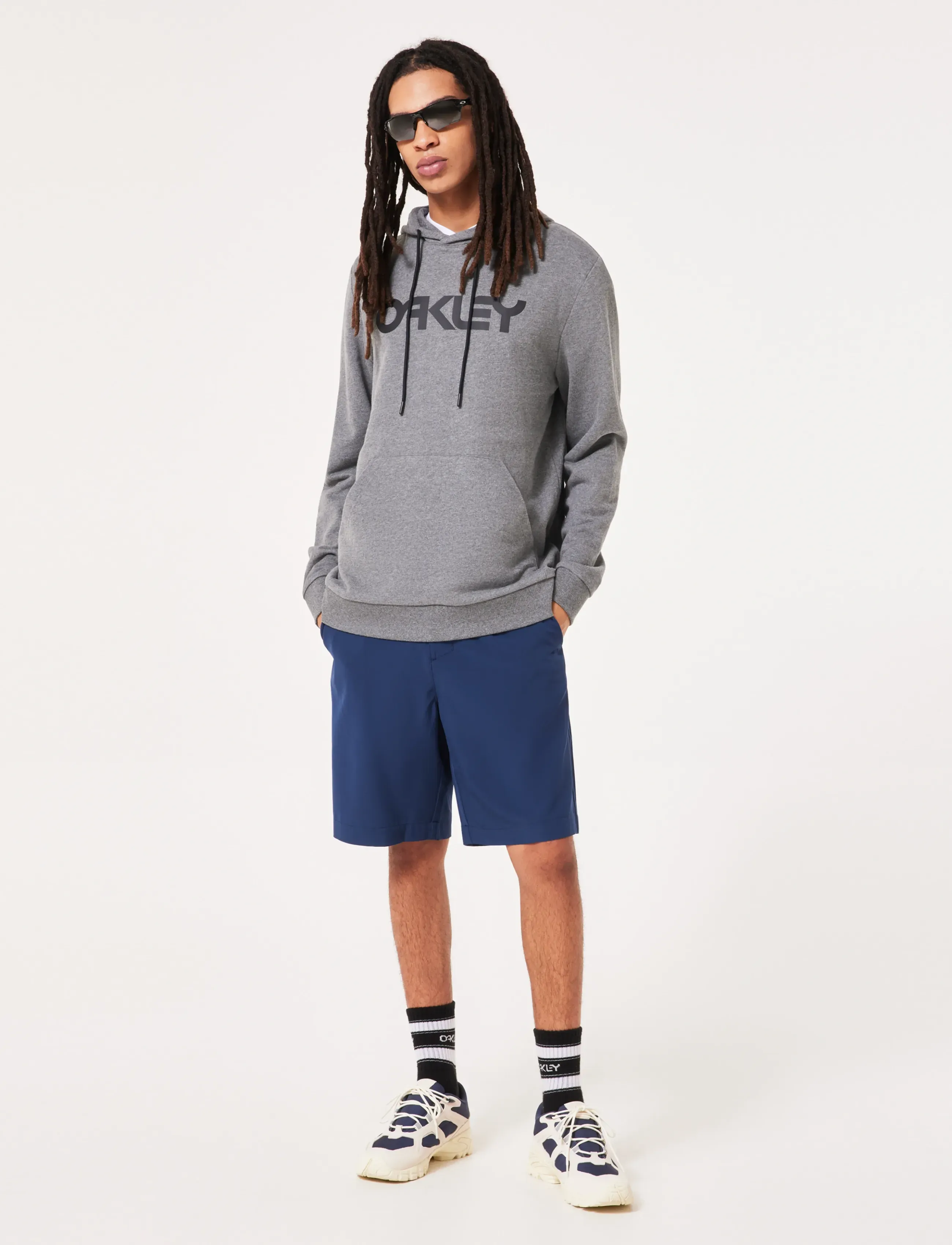 OAKLEY - B1B PO HOODIE 2.0 - hoodies - new athletic grey/black - 3