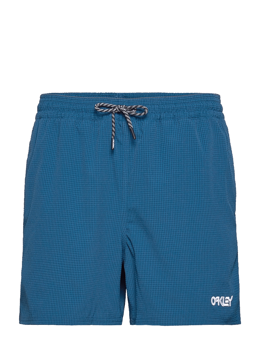 Oakley Sports - Seersucker 16" Beach Short - poseidon - 0
