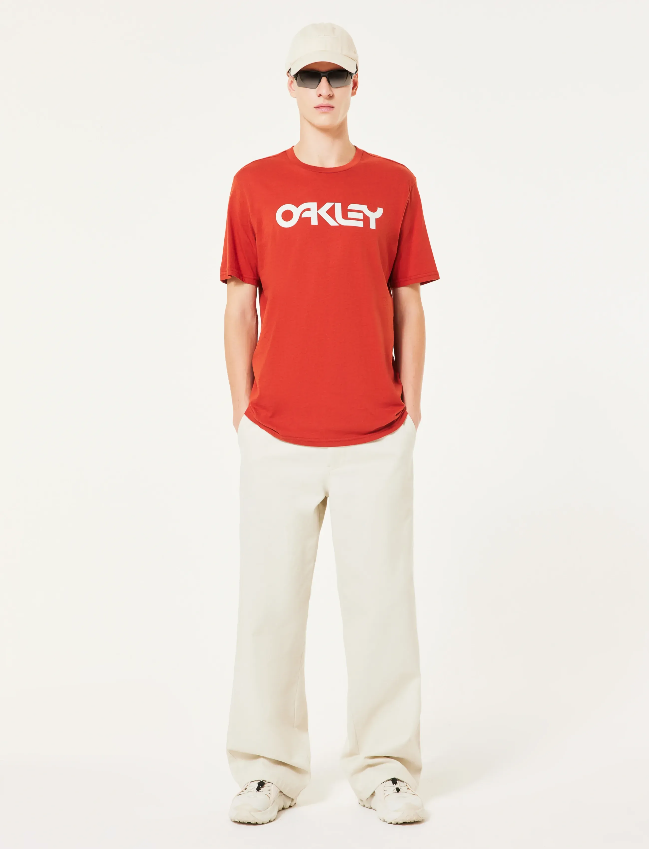 OAKLEY Mark Ii Tee 2.0, 54, T-shirts, Rot - Short-sleeved, Männerswear