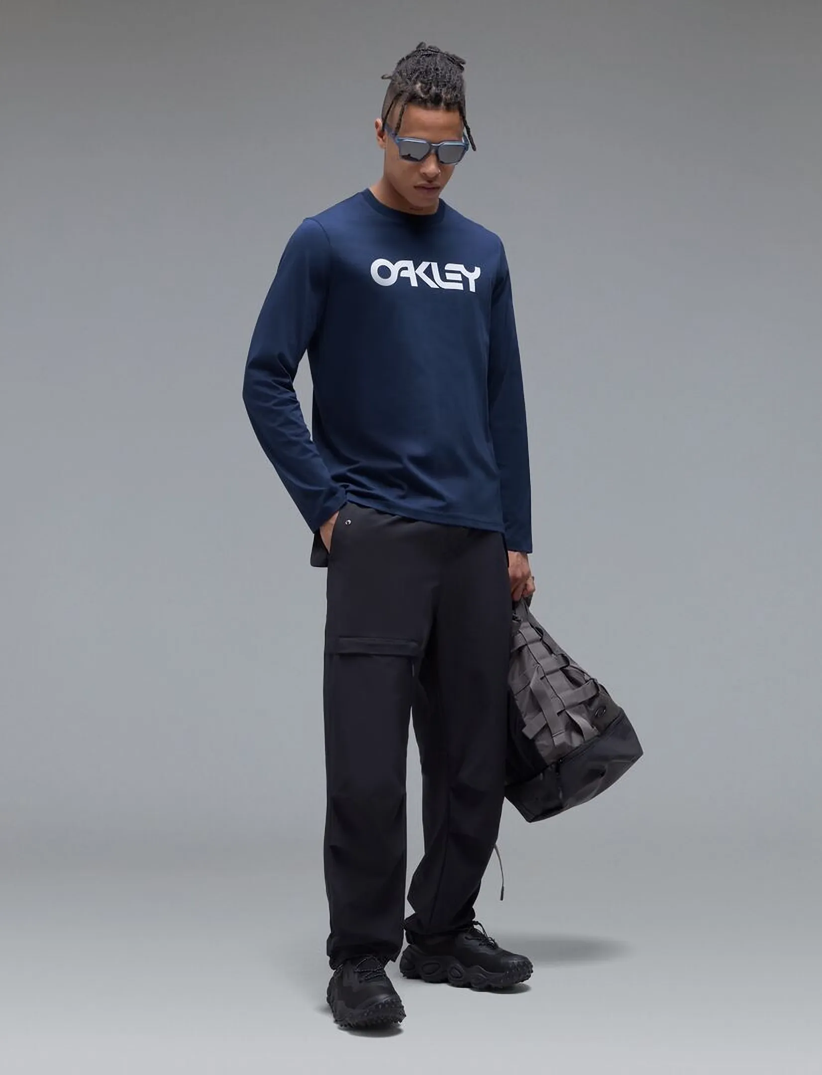 OAKLEY MARK II L/S TEE 2.0 - T-shirts - ABYSS / navy