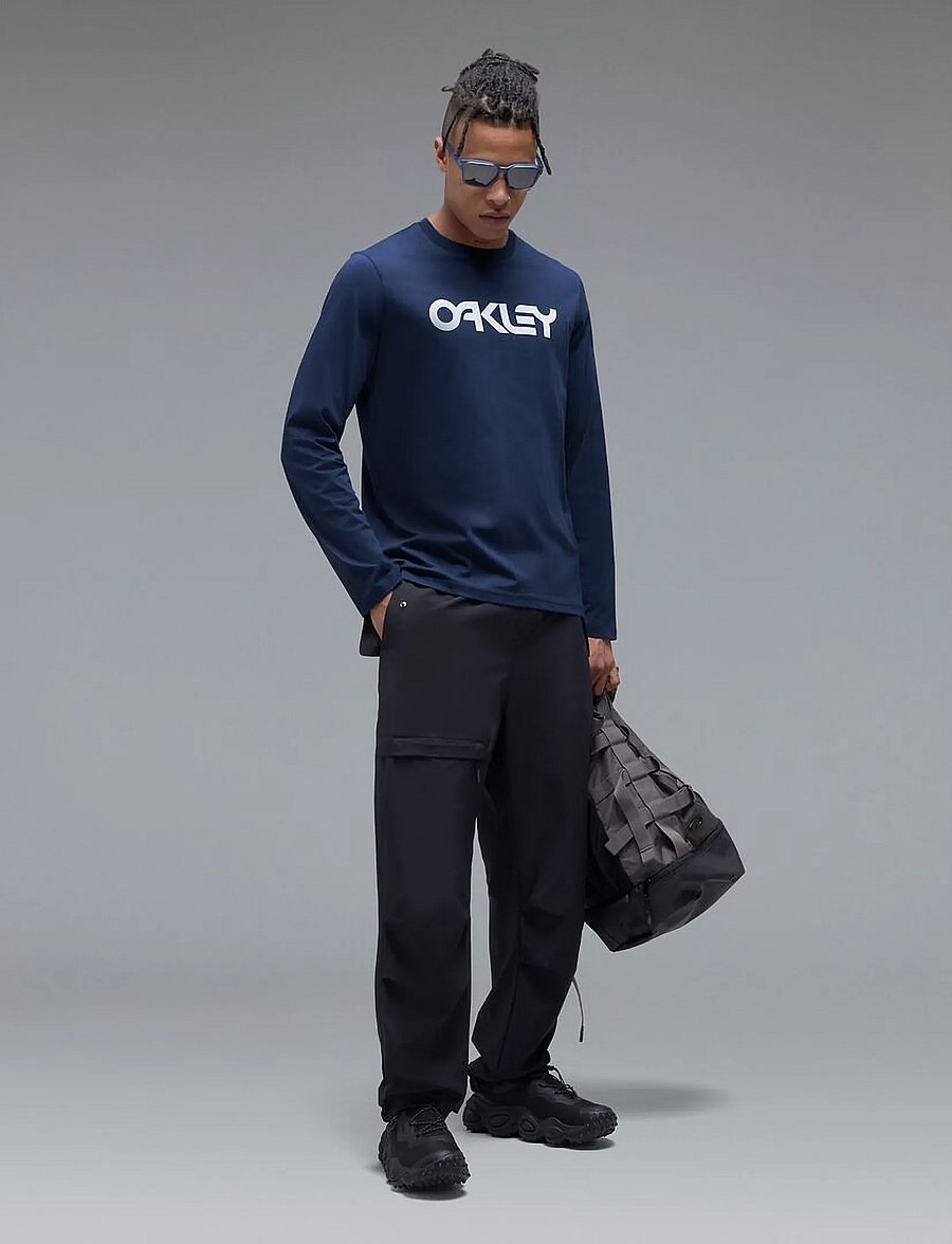 OAKLEY - MARK II L/S TEE 2.0 - toppe & t-shirts - abyss - 0