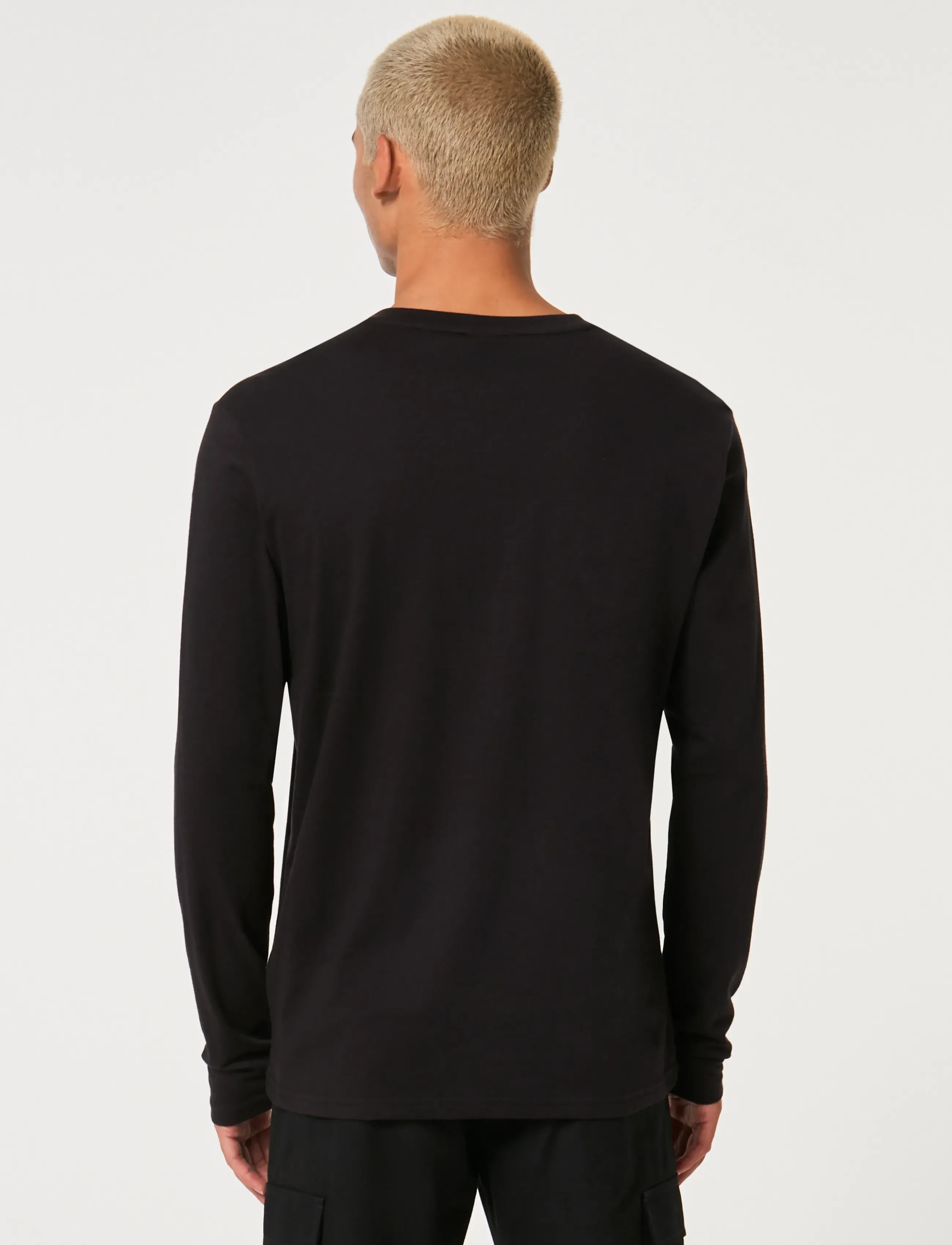 OAKLEY MARK II L/S TEE 2.0 - Oakley - BLACK/WHITE / black