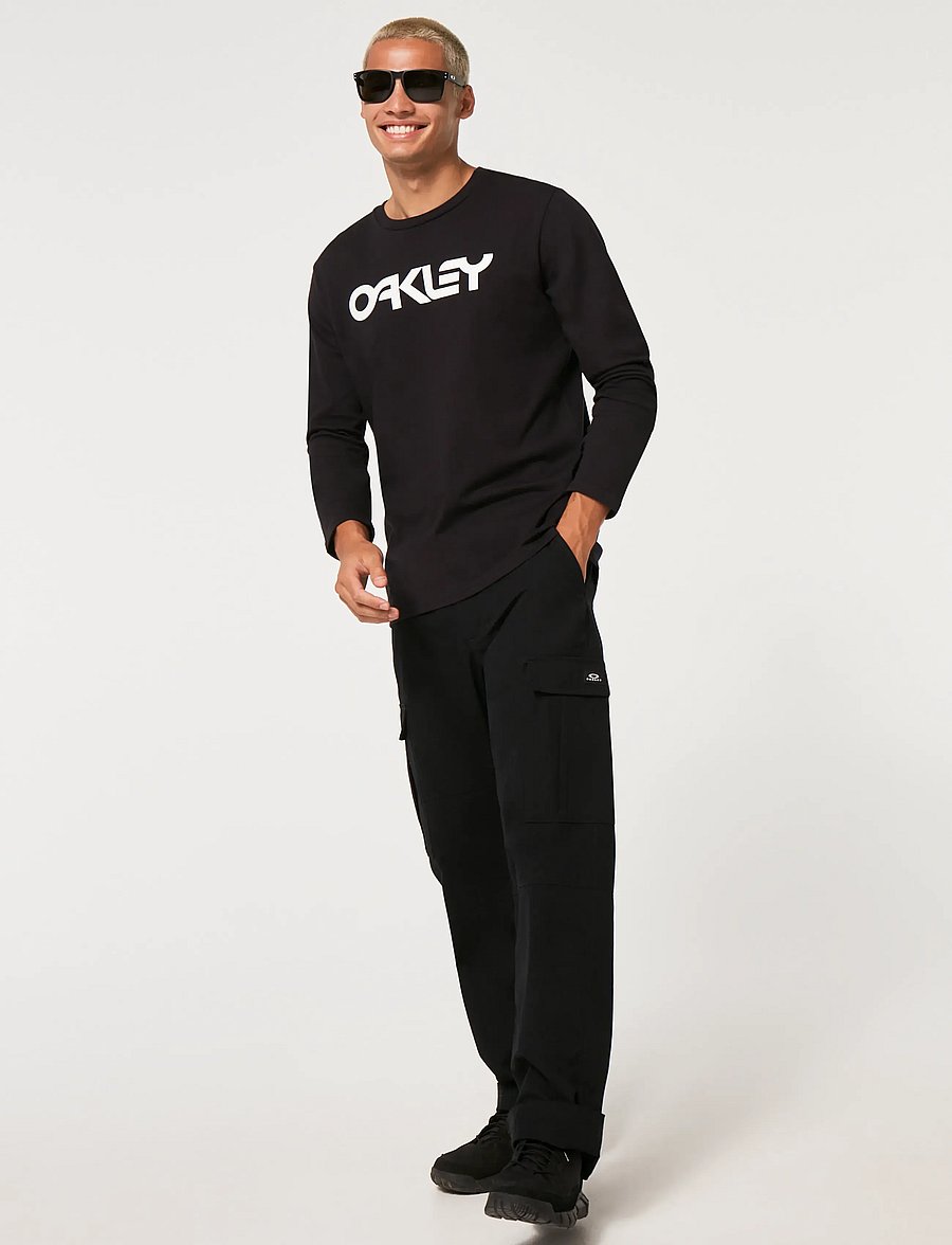 OAKLEY - MARK II L/S TEE 2.0 - langarmshirts - black/white - 4