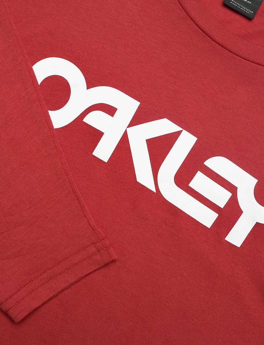 OAKLEY - MARK II L/S TEE 2.0 - toppe & t-shirts - flame red - 5
