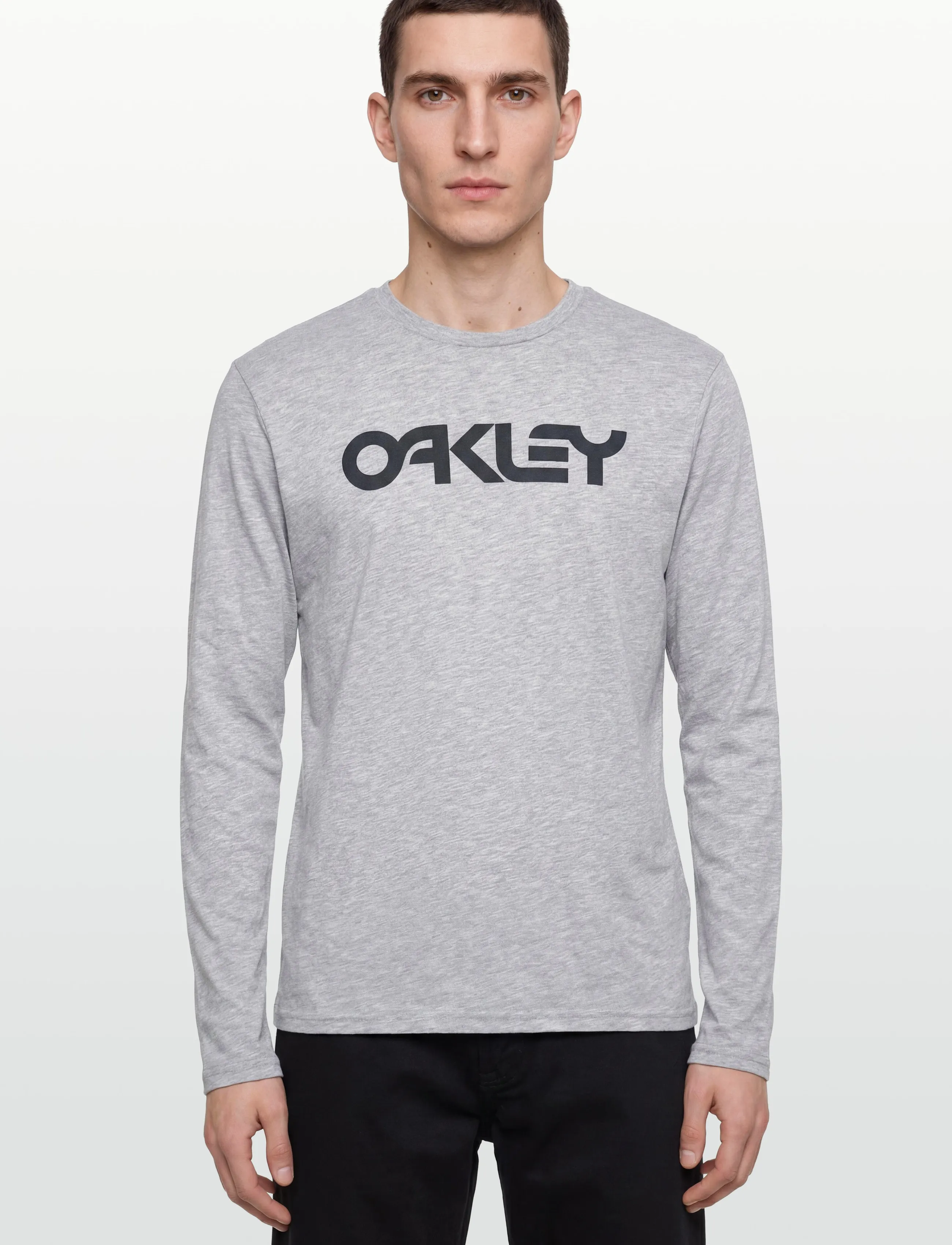 OAKLEY - MARK II L/S TEE 2.0 - toppe & t-shirts - granite heather - 3