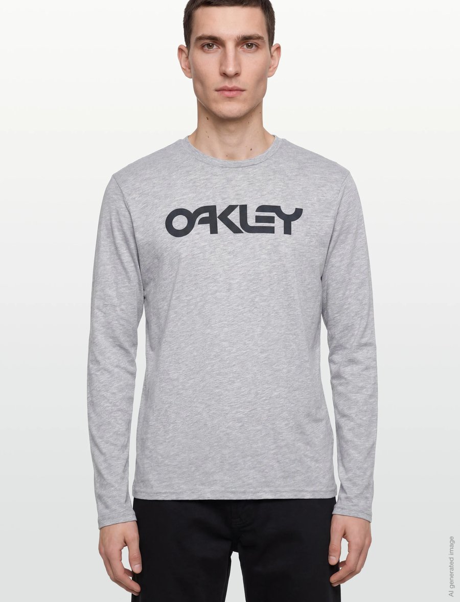 OAKLEY - MARK II L/S TEE 2.0 - langarmshirts - granite heather - 3