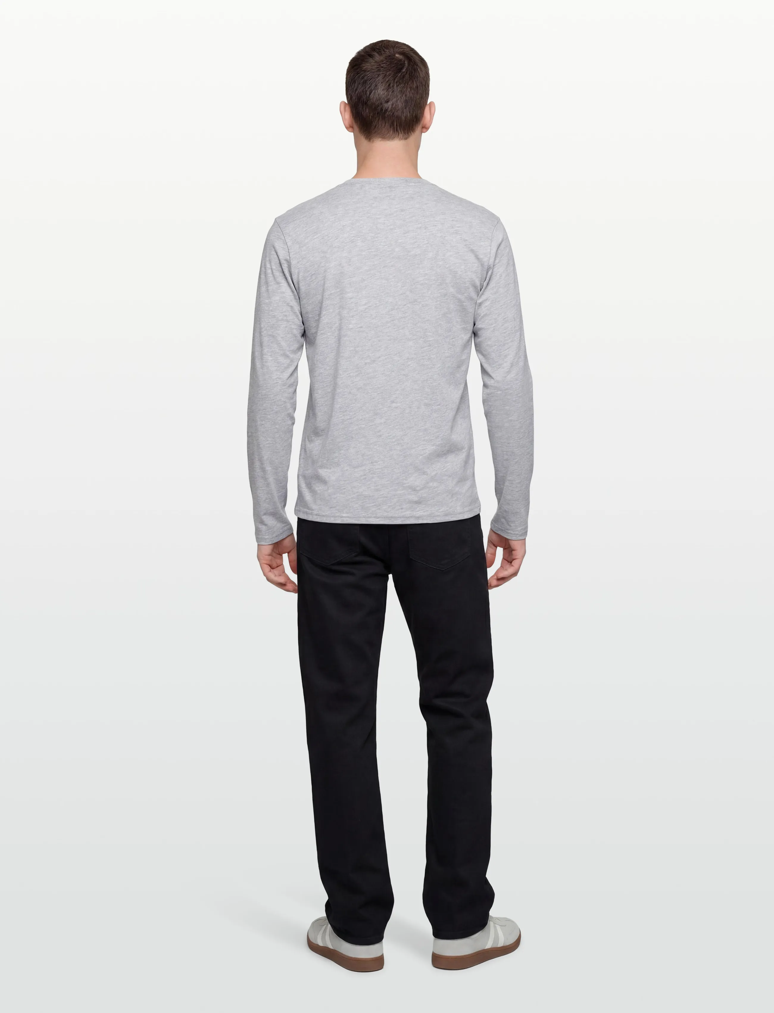 OAKLEY - MARK II L/S TEE 2.0 - toppe & t-shirts - granite heather - 4