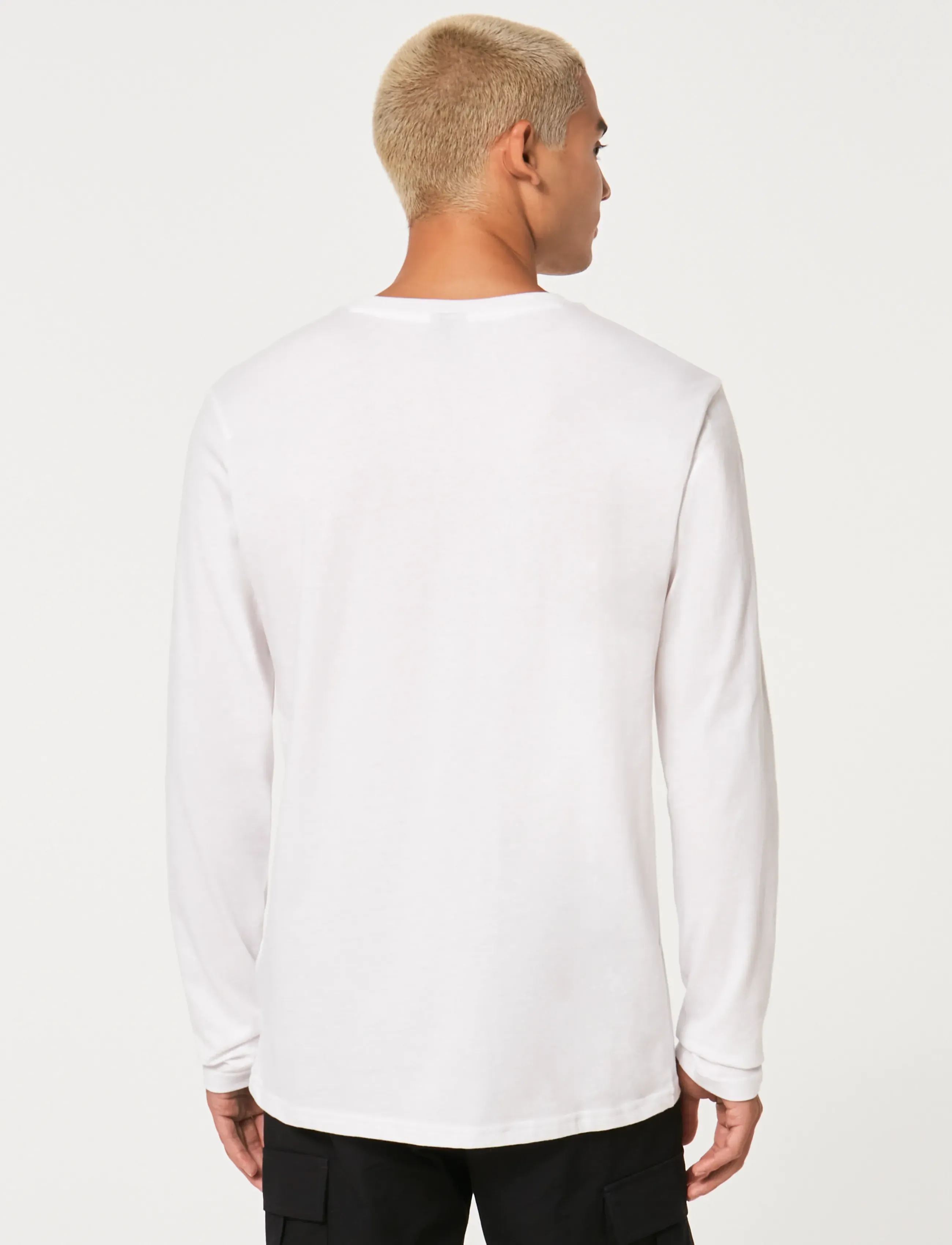 OAKLEY - MARK II L/S TEE 2.0 - top met lange mouwen - white/black - 3