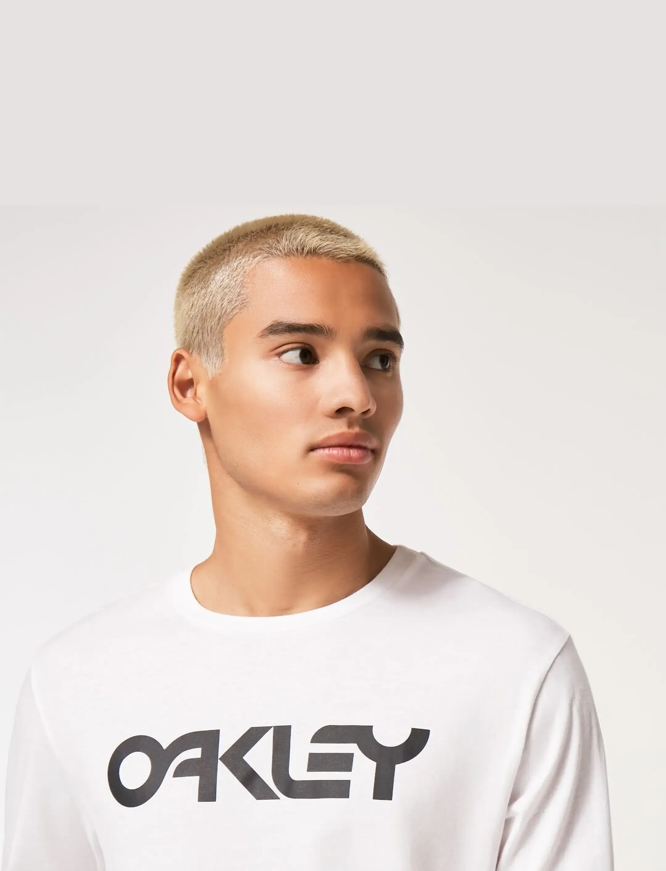 OAKLEY - MARK II L/S TEE 2.0 - långärmade tröjor - white/black - 4