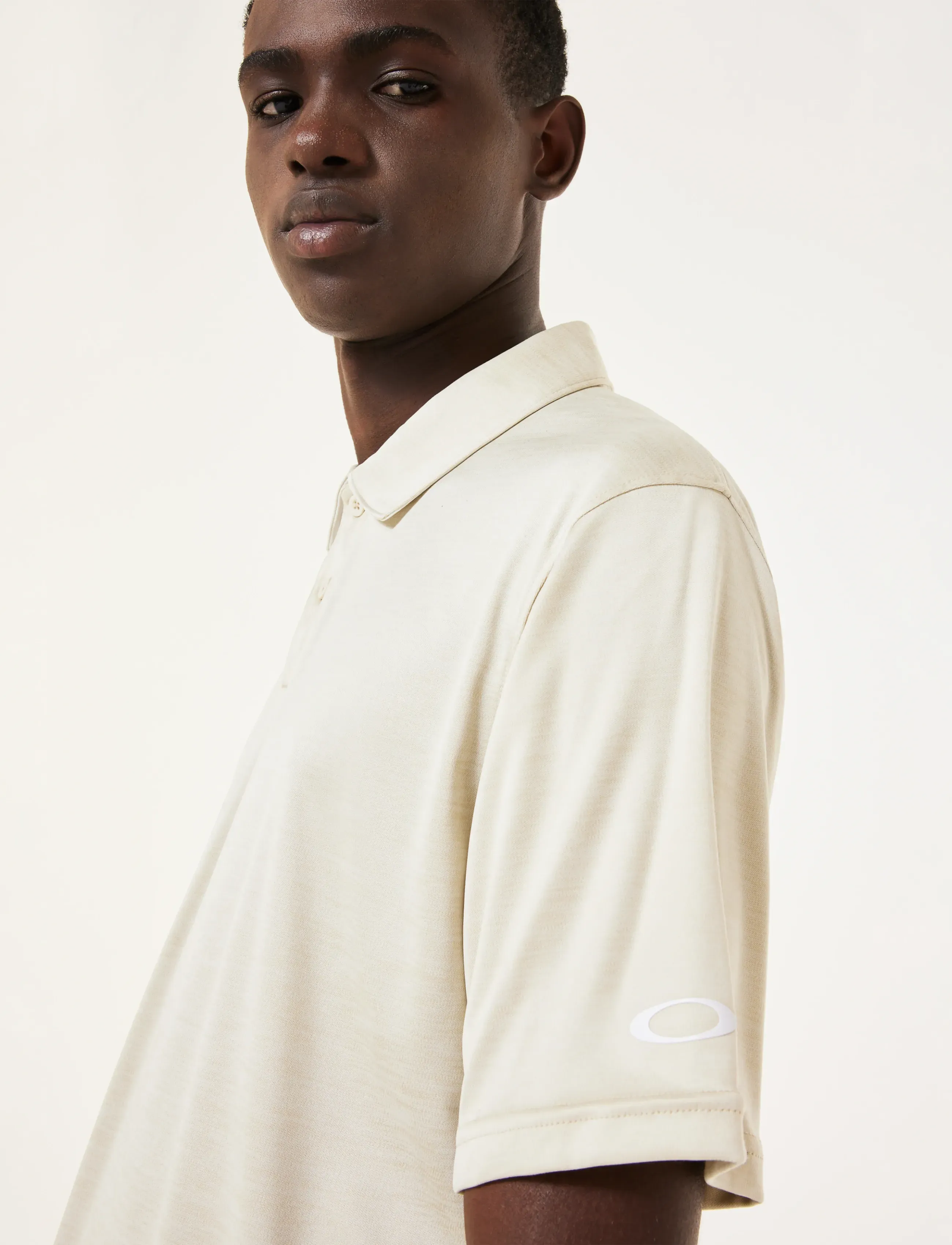 OAKLEY Aero Hydrolix, Mænd, Performance Poloshirt, Beige, Str: XL