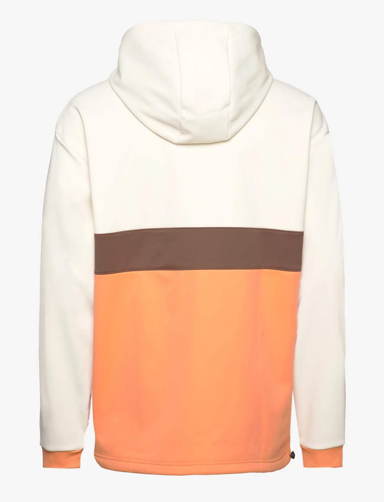 Oakley Sports - TNP NOSE GRAB SOFTSHELL HOODIE - hoodies - arctic white/soft orange - 1