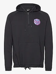 Oakley Sports - AGARICUS NASSA 1/4 ZIP HOODIE - sweatshirts en hoodies - blackout - 0