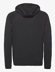 Oakley Sports - AGARICUS NASSA 1/4 ZIP HOODIE - sporta džemperi un džemperi ar kapuci - blackout - 1