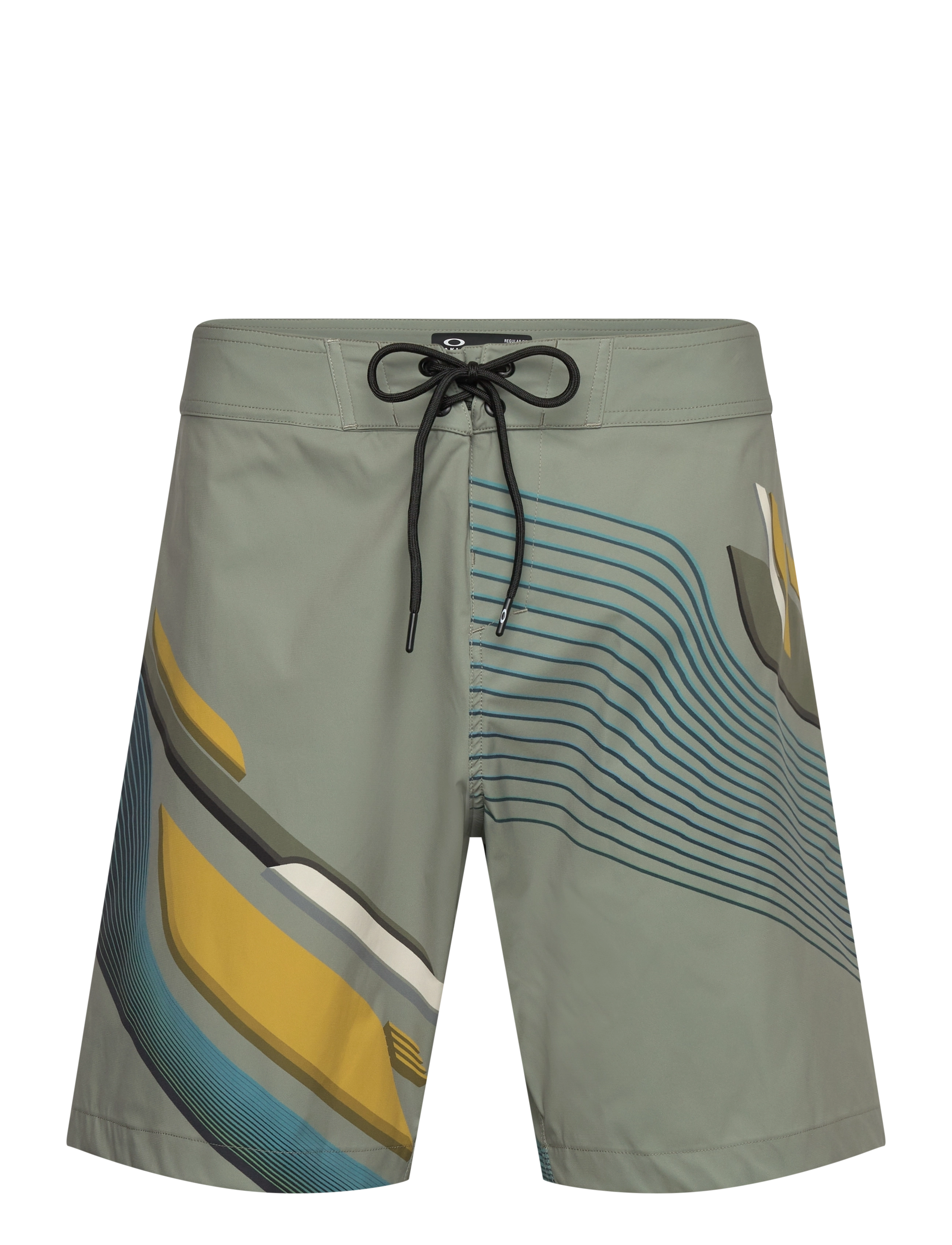 OAKLEY Striped 19'' Boardshort, 31, Green, Sport Badetøj > Sport Swim Shorts, Herre
