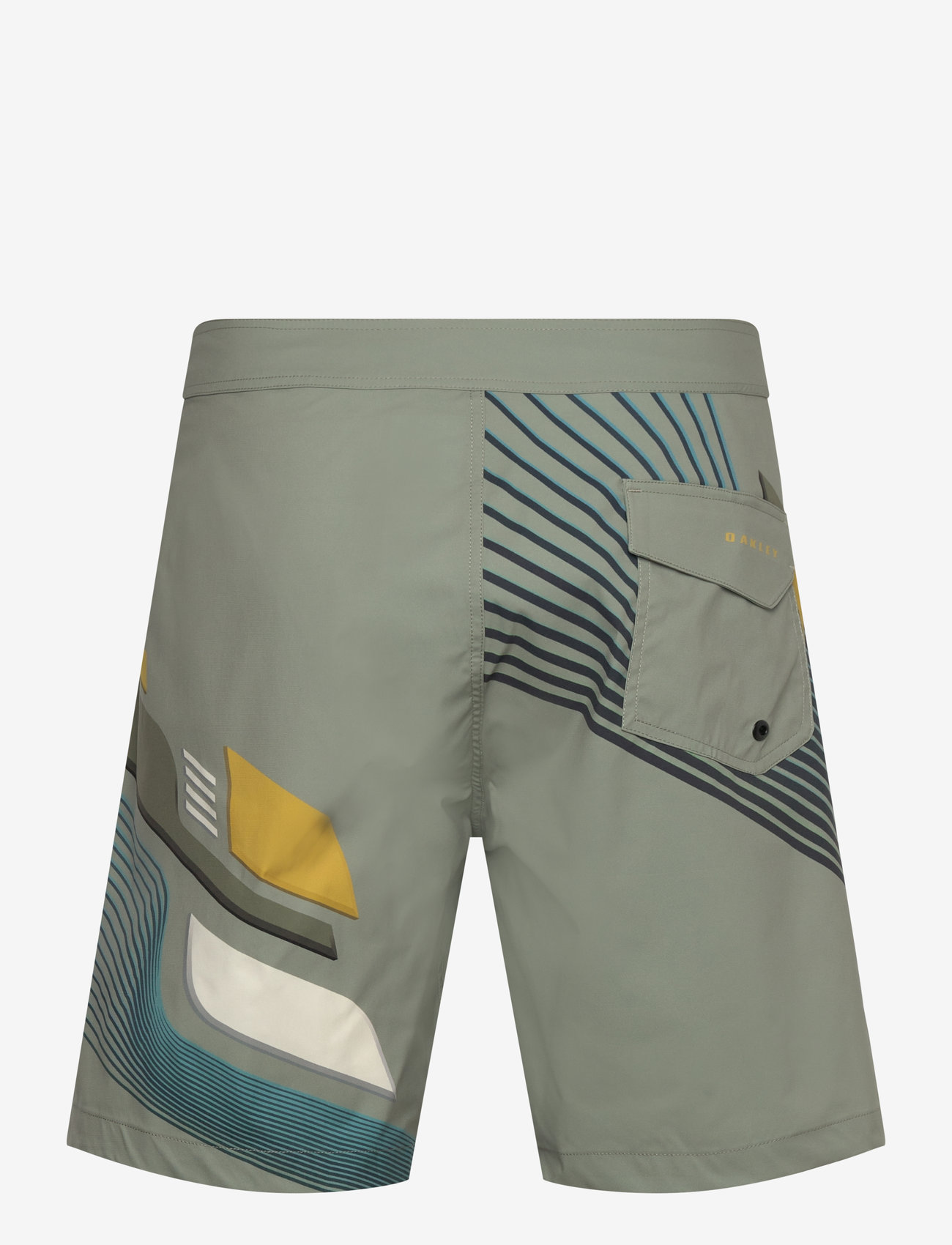 OAKLEY - STRIPED 19'' BOARDSHORT - badebukser - boulder green - 1