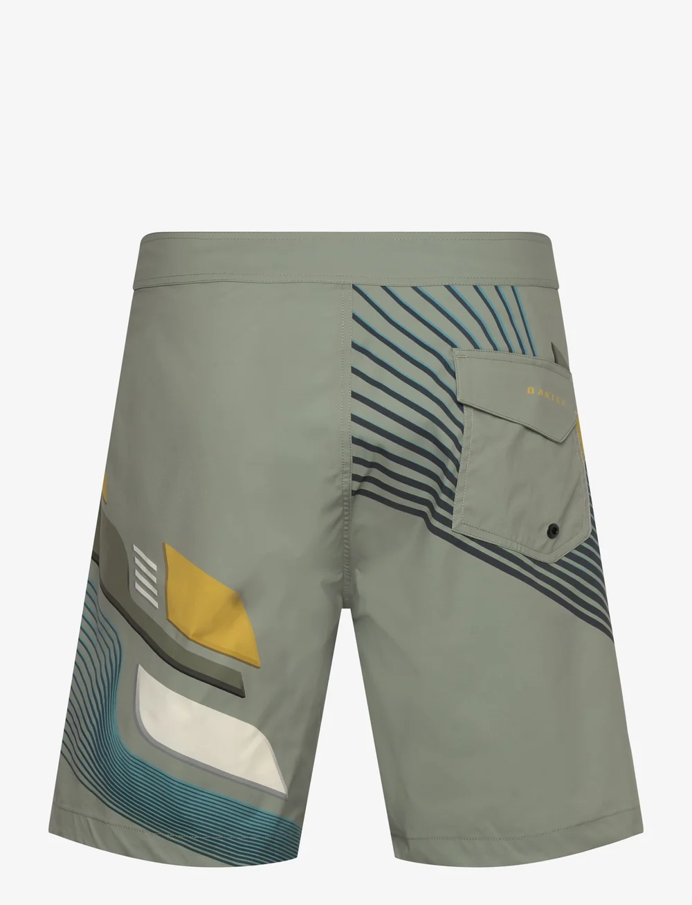 OAKLEY - STRIPED 19'' BOARDSHORT - lühikesed ujumispüksid - boulder green - 1