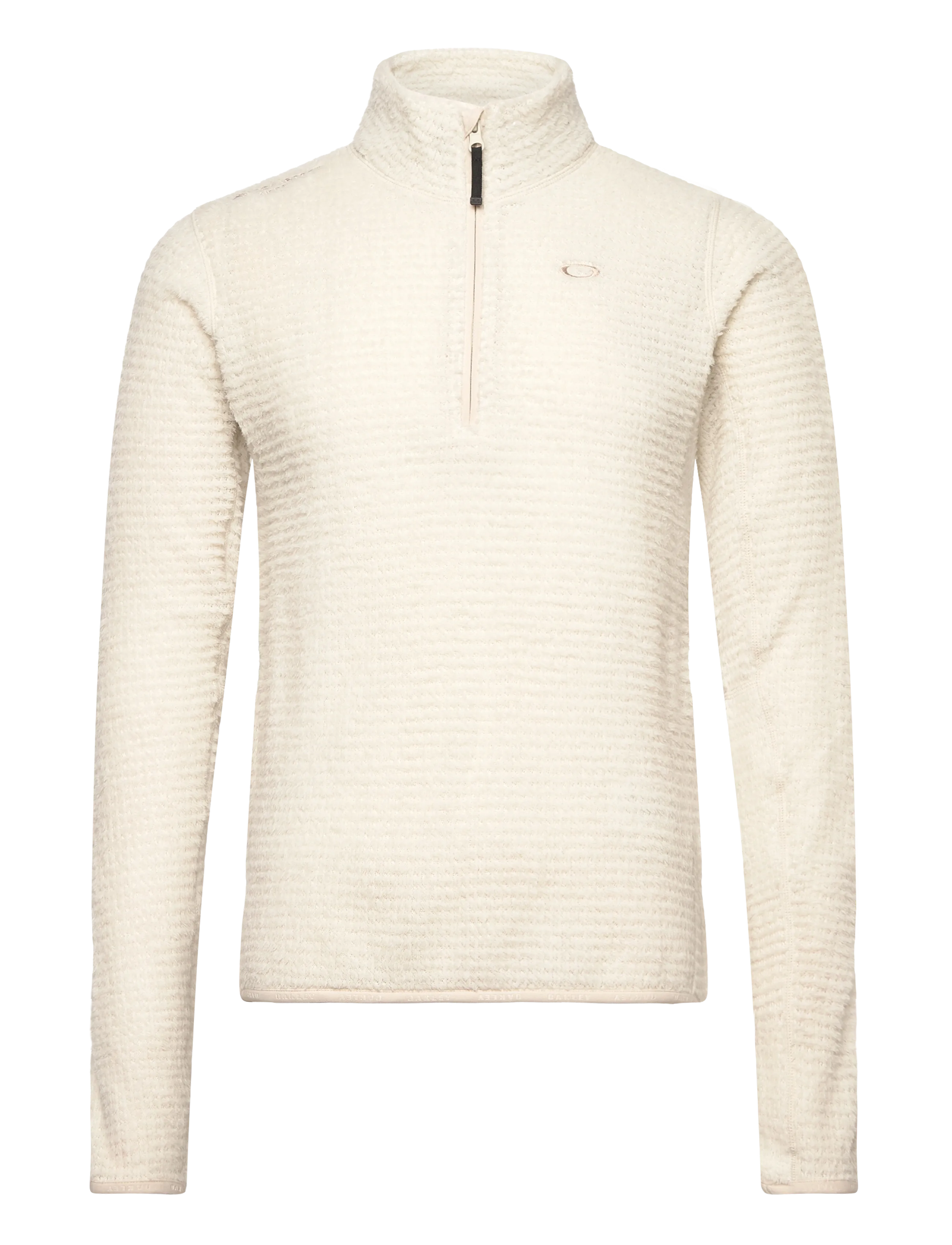 OAKLEY BOWLS ALPHA HALF ZIP SWEATSHIRT - Oakley Sports - MIST / cream