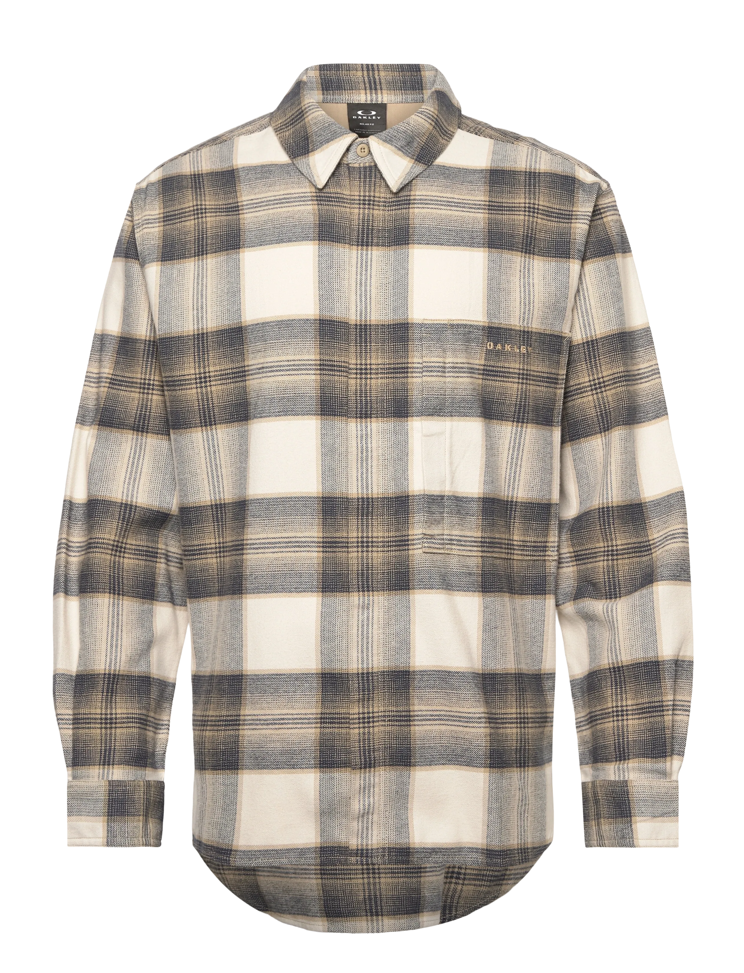 OAKLEY OAK PLAID LS SHIRT - Skjorter - WHITE/BLACK/PEBBLE / multi