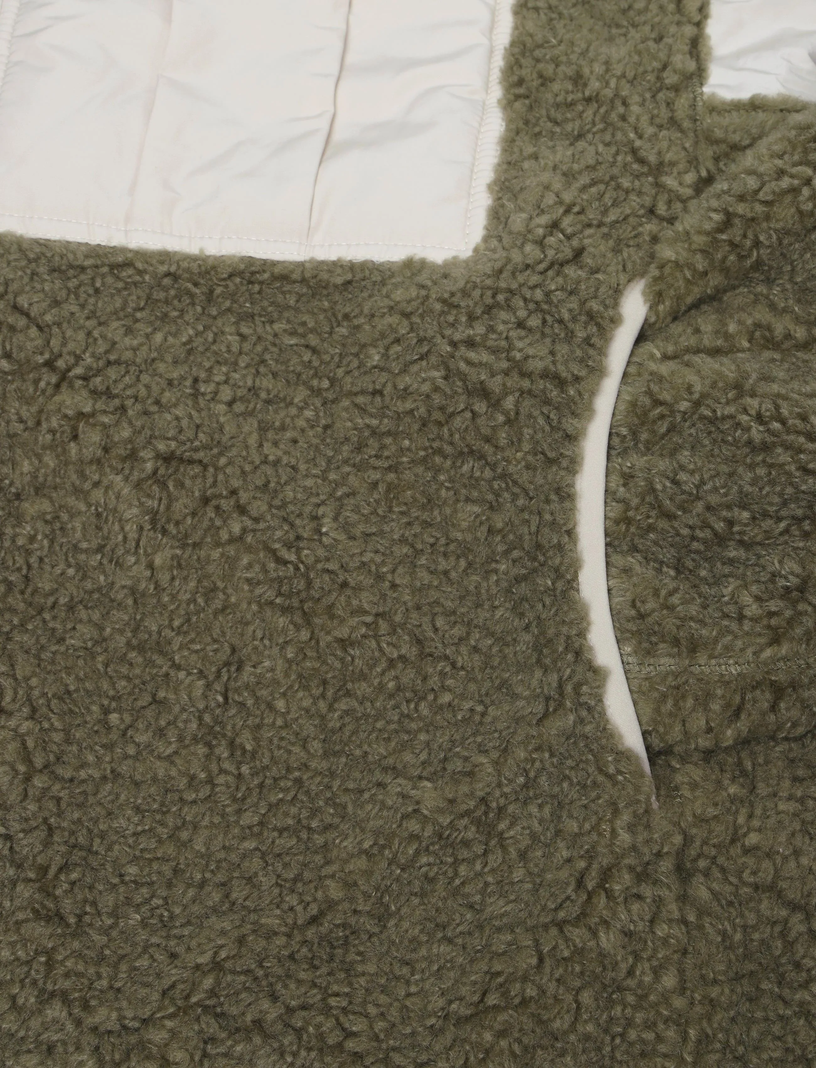 OAKLEY - SNOWDRIFT FULL ZIP SHERPA - herbstersparnisse - army green - 5