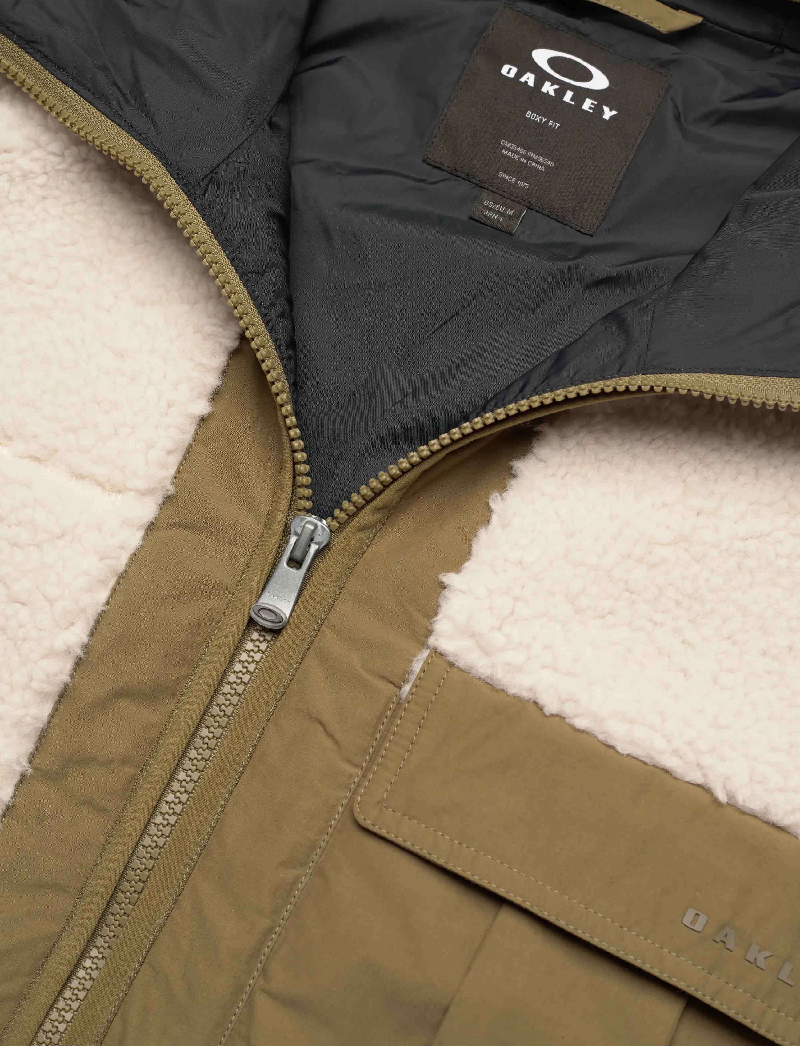 OAKLEY - SNOWDRIFT FULL ZIP SHERPA - fleece & mellanlager - mist - 2
