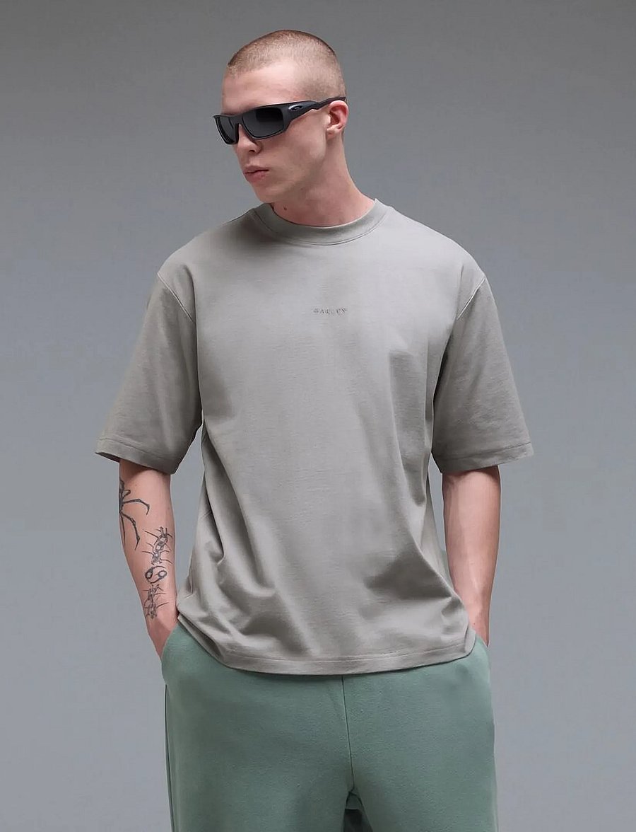 OAKLEY - SOHO GEN SS TEE - oberteile & t-shirts - cement - 3