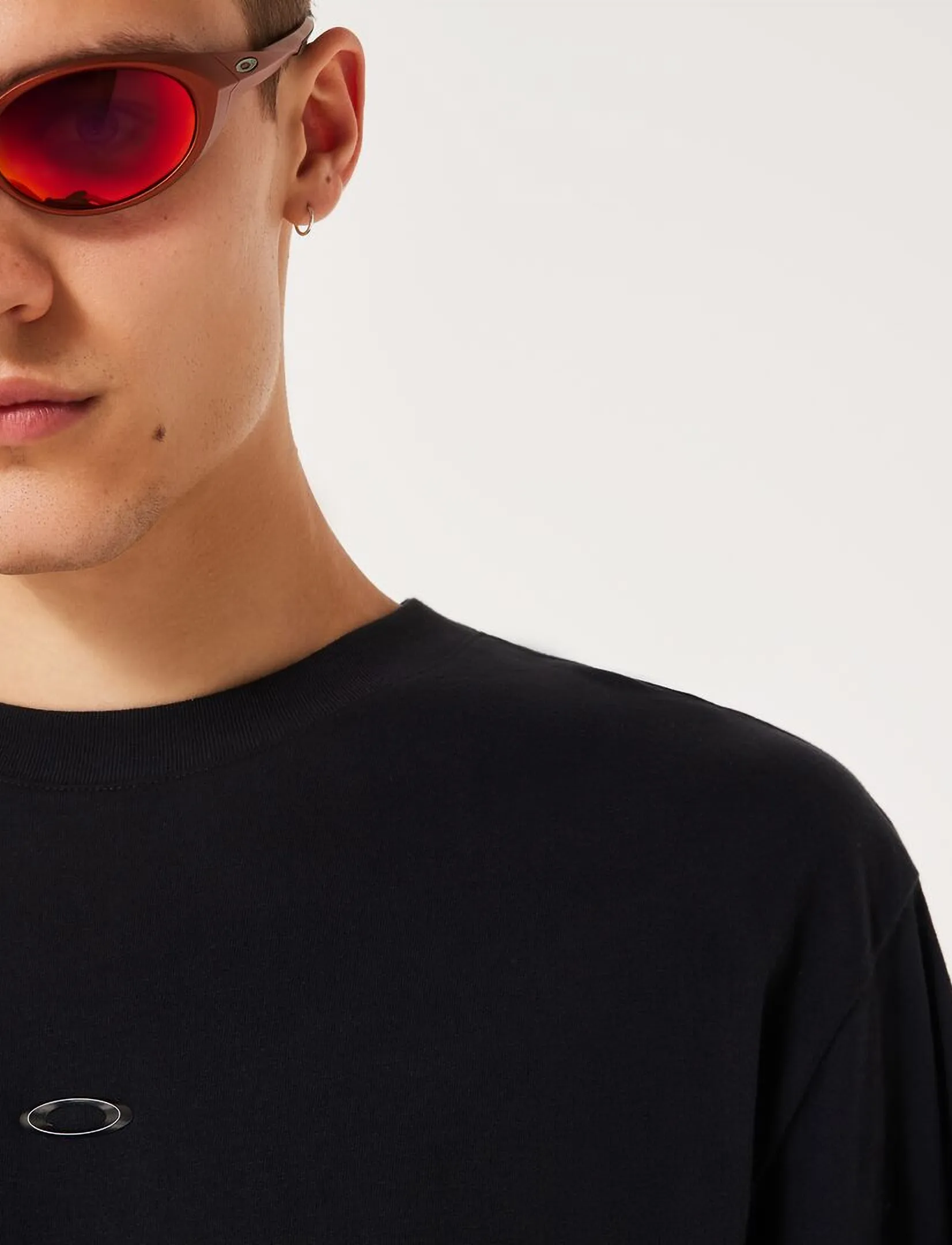 OAKLEY METAL RISE TEE - T-Shirts - BLACKOUT / black