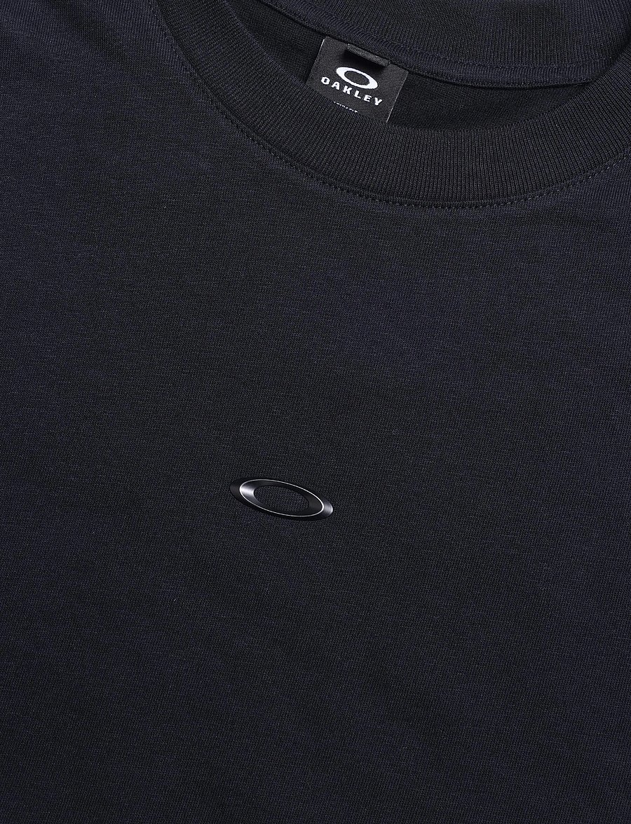 OAKLEY - METAL RISE TEE - oberteile & t-shirts - blackout - 5