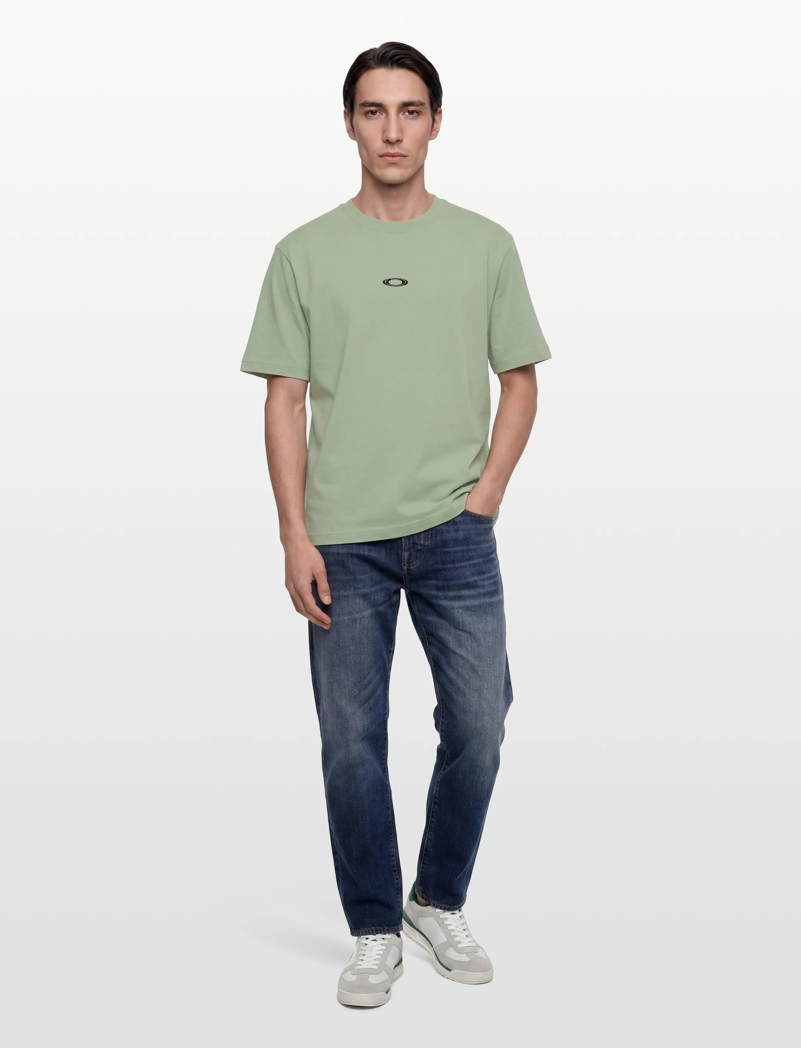 OAKLEY Metal Rise Tee, M, Green, Sport Overdele > Sport T-shirts, Herre