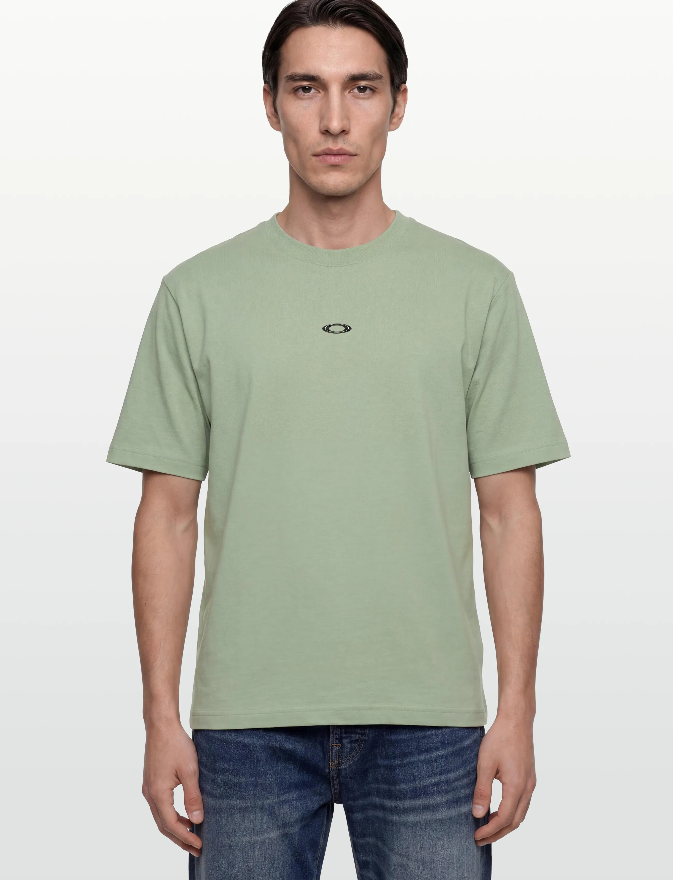 OAKLEY - METAL RISE TEE - tops & t-shirts - faded green - 3