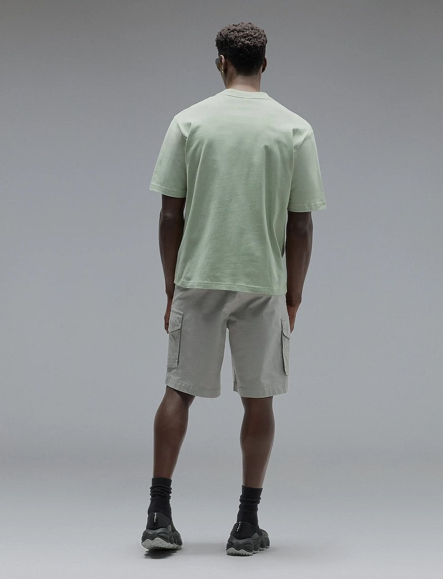 OAKLEY - METAL RISE TEE - alussärgid ja t-särgid - faded green - 3