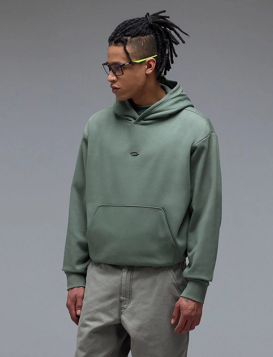 OAKLEY - METAL RISE HOODIE - hoodies - aviator green - 3