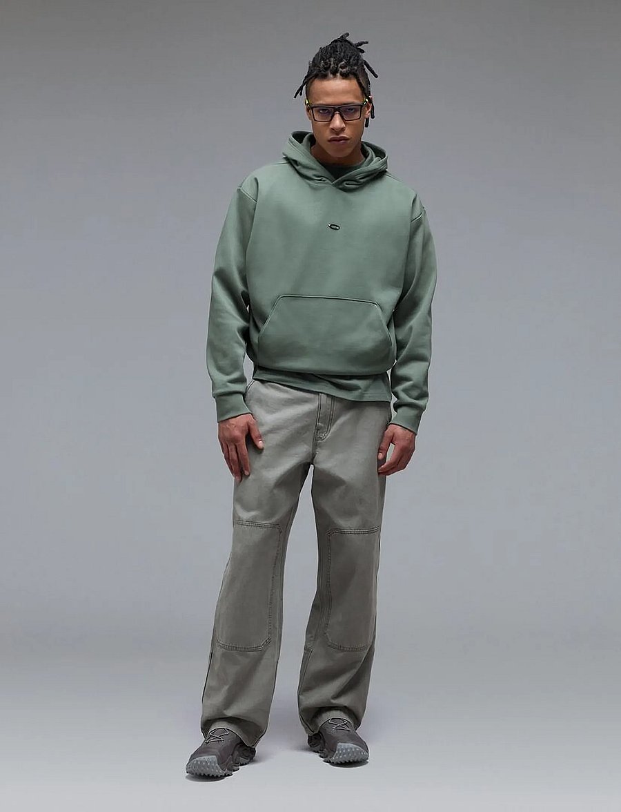 OAKLEY - METAL RISE HOODIE - hoodies - aviator green - 4