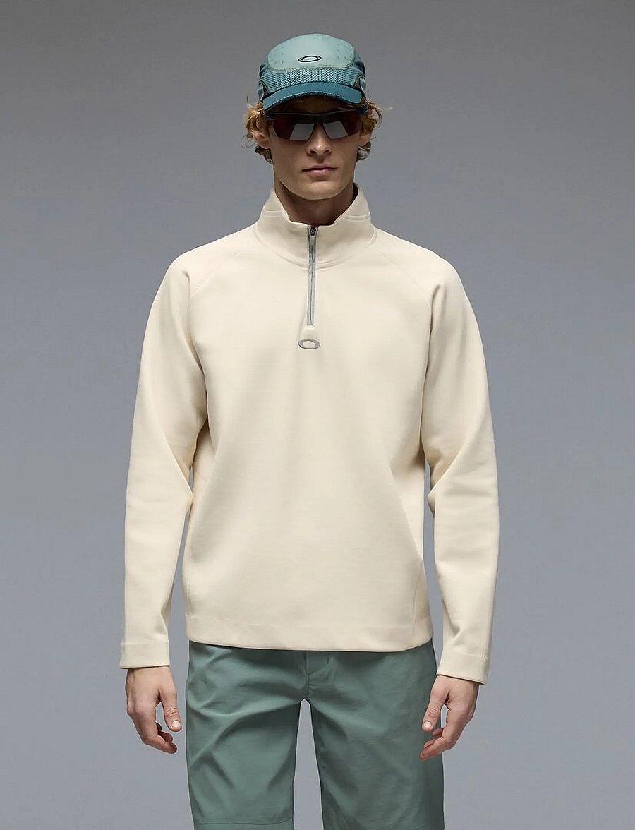OAKLEY - OAKLEY PLATFORM QTR ZIP - fleeces & midlayers - mist - 3