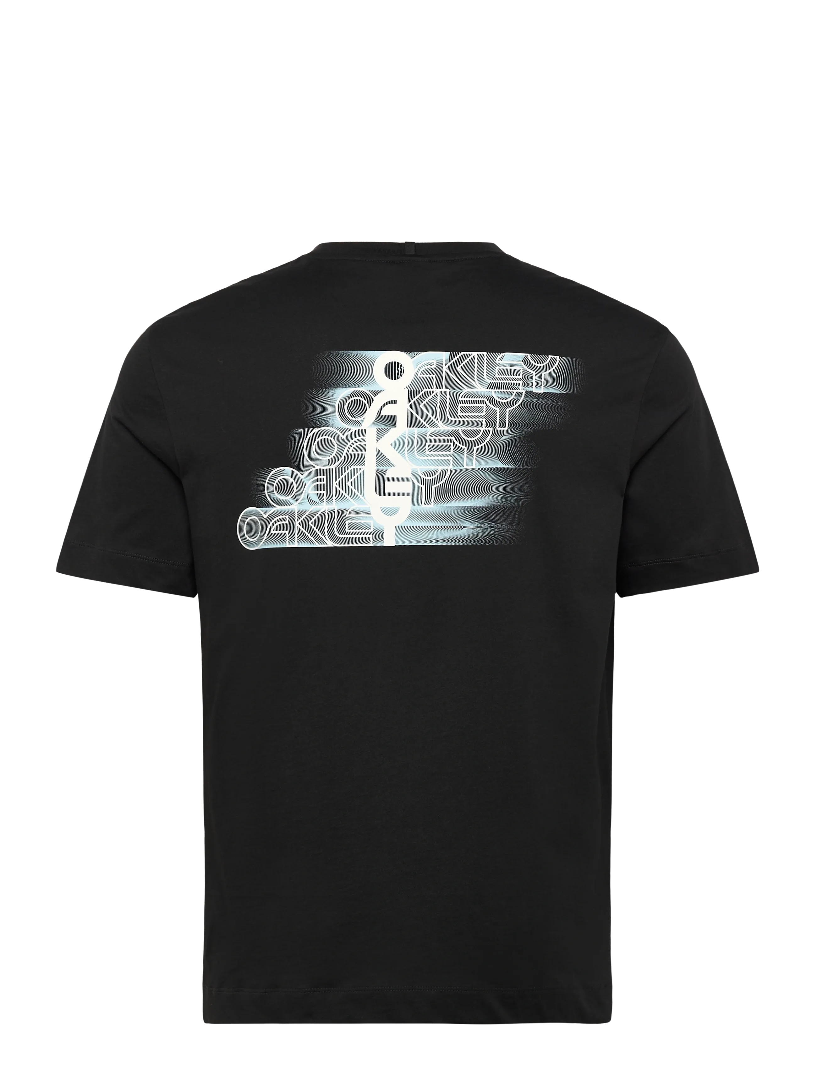 OAKLEY - STACKED FLOW TEE - t-shirts - pitch black - 2