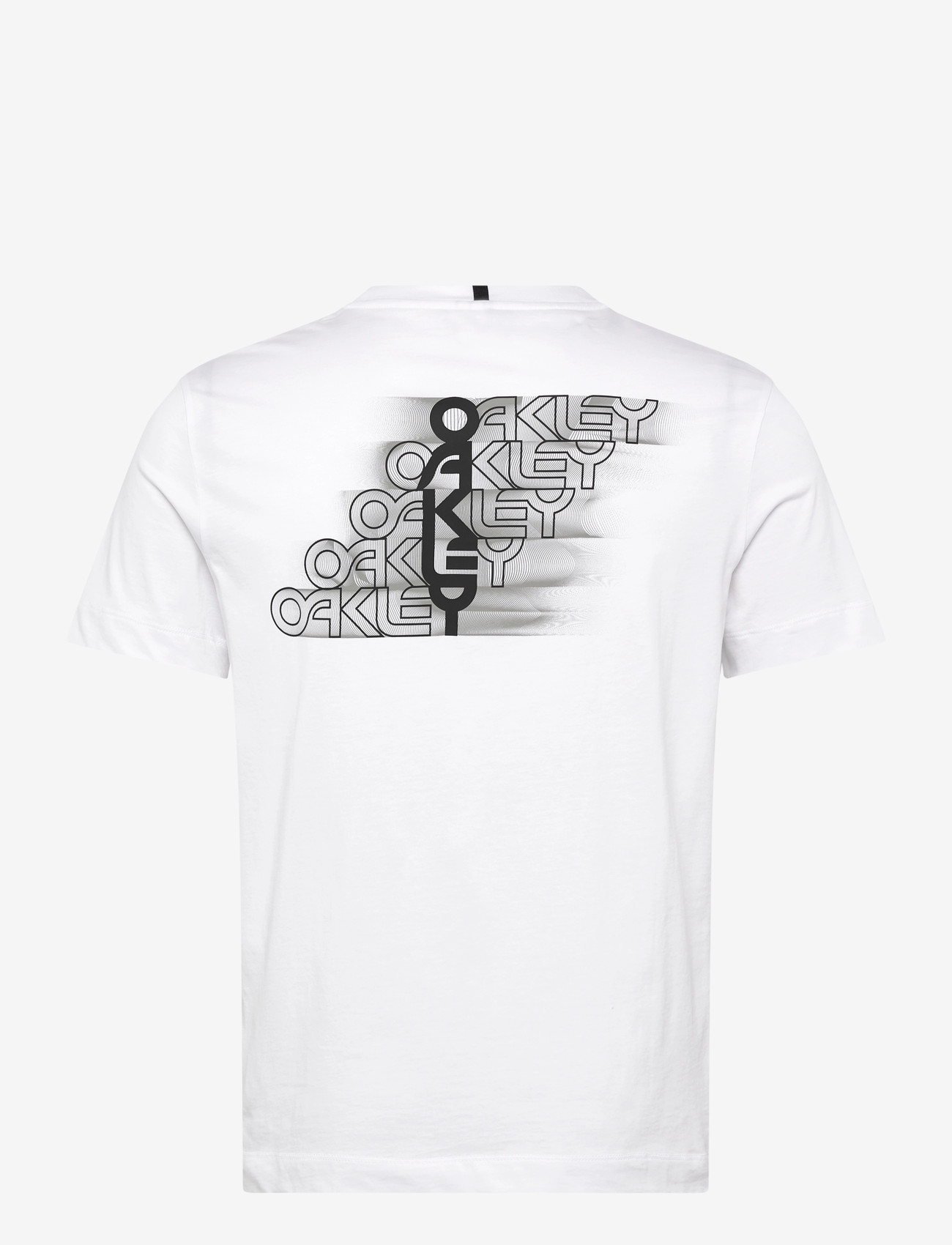OAKLEY - STACKED FLOW TEE - t-shirts - white - 1