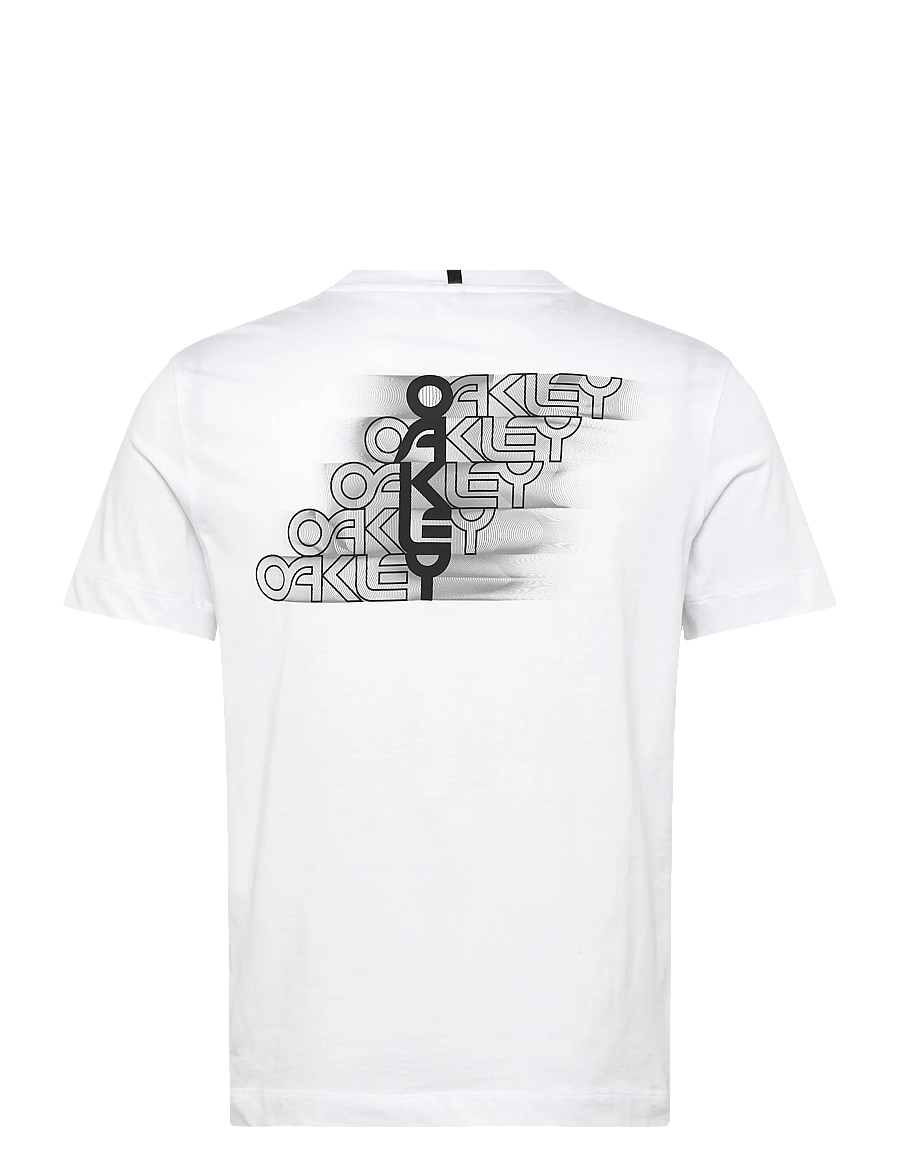 OAKLEY - STACKED FLOW TEE - tops & t-shirts - white - 1