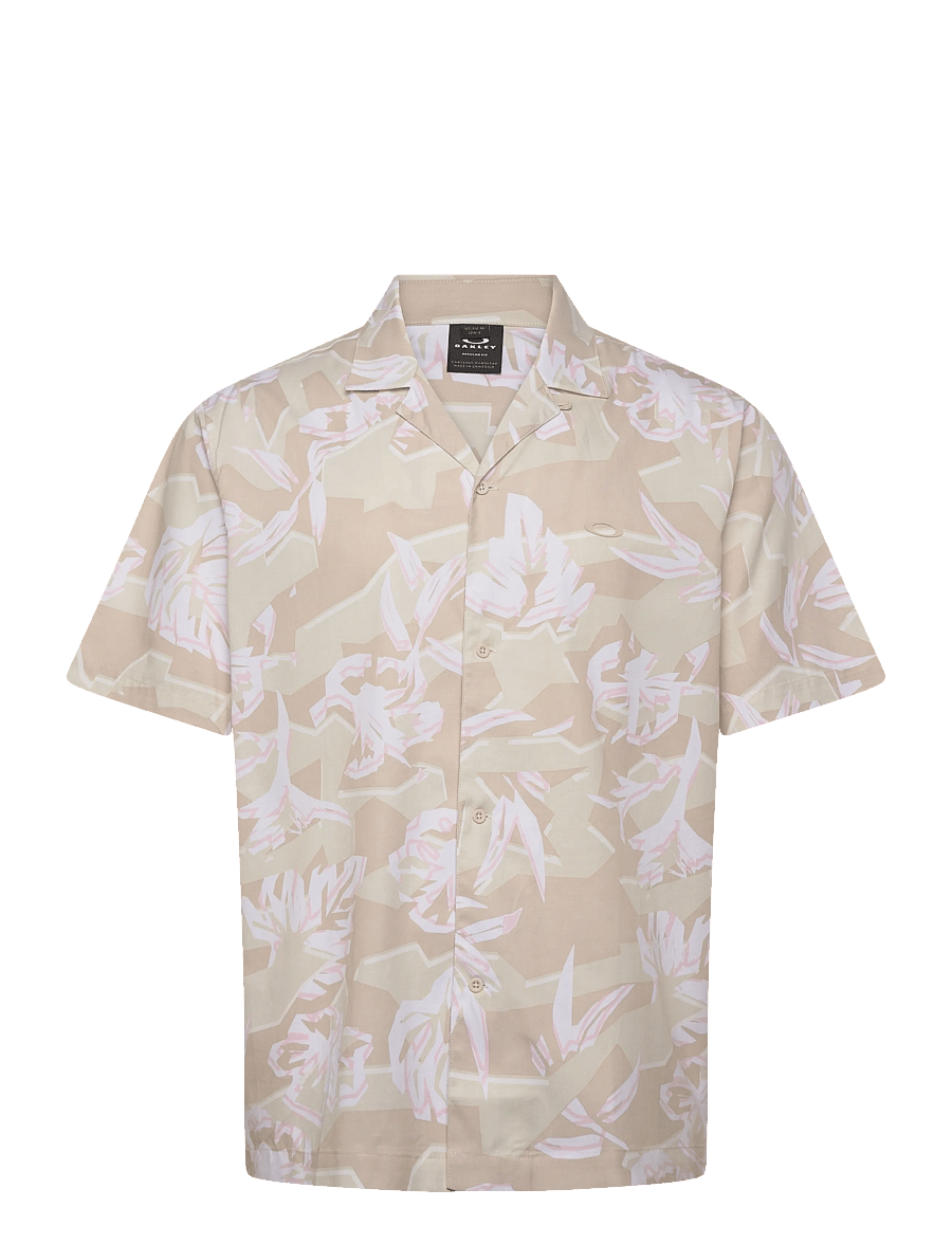 OAKLEY - HIBISCUS BREEZE SHIRT - hemden mit muster - camo hibiscus mist - 1