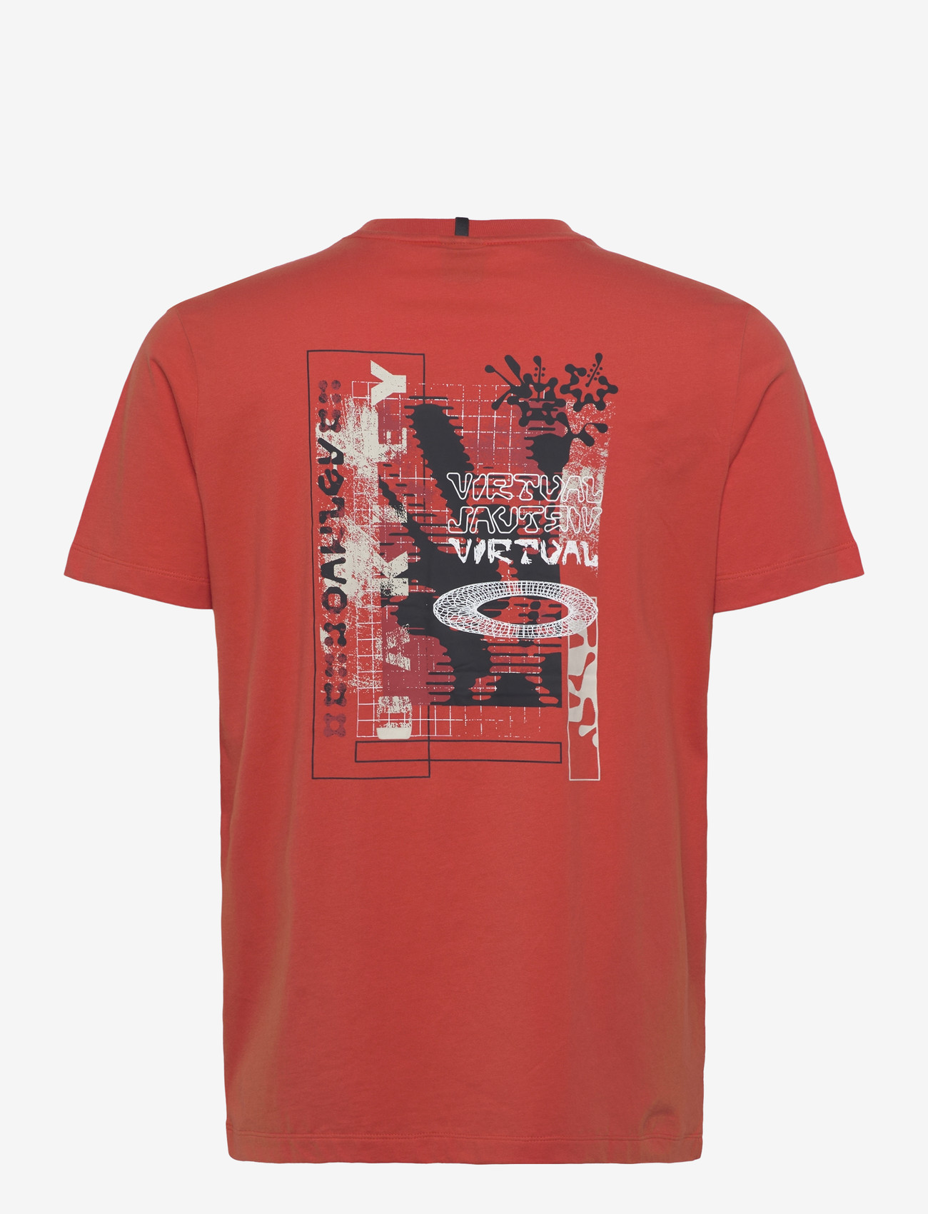 OAKLEY - FUTURESCAPE LOGO HIBISCUS TEE - sportstoppe - aviator orange - 2