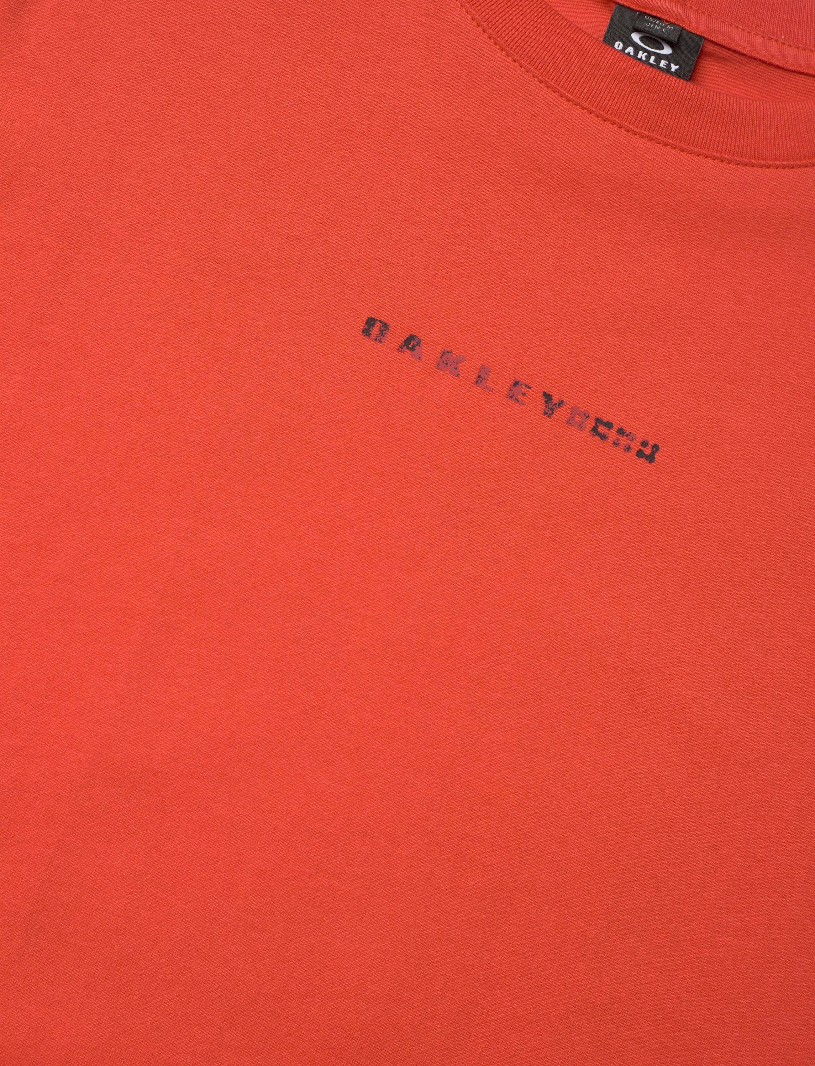 OAKLEY - FUTURESCAPE LOGO HIBISCUS TEE - spordisärgid - aviator orange - 5