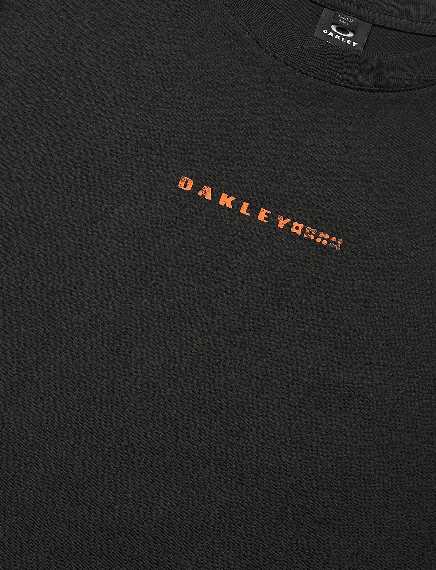 OAKLEY - FUTURESCAPE LOGO HIBISCUS TEE - sportoberteile - pitch black - 5