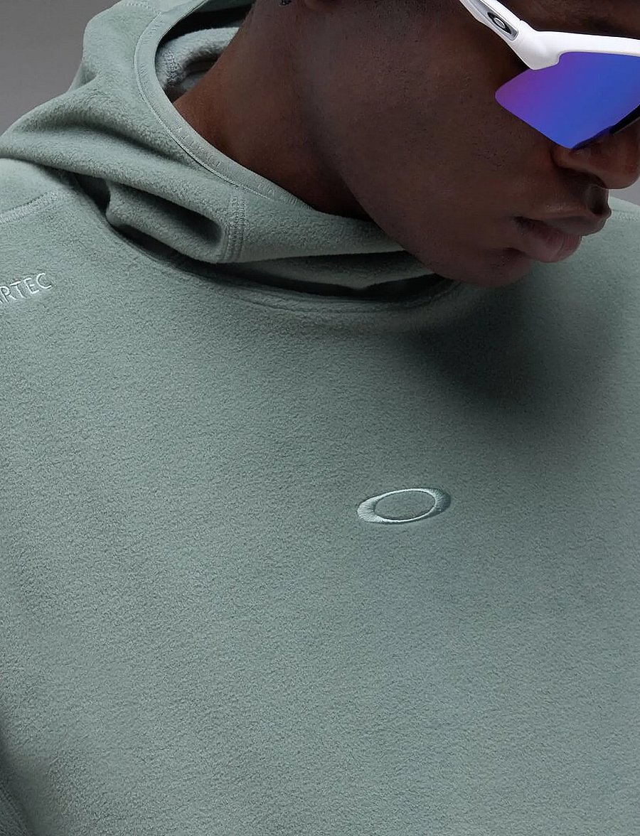 OAKLEY - SLUSH POLAR HOODIE - fleece og mellemlag - aviator green - 0