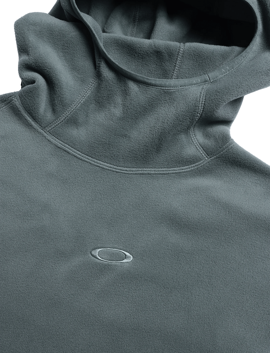 OAKLEY - SLUSH POLAR HOODIE - fleece og mellemlag - aviator green - 4