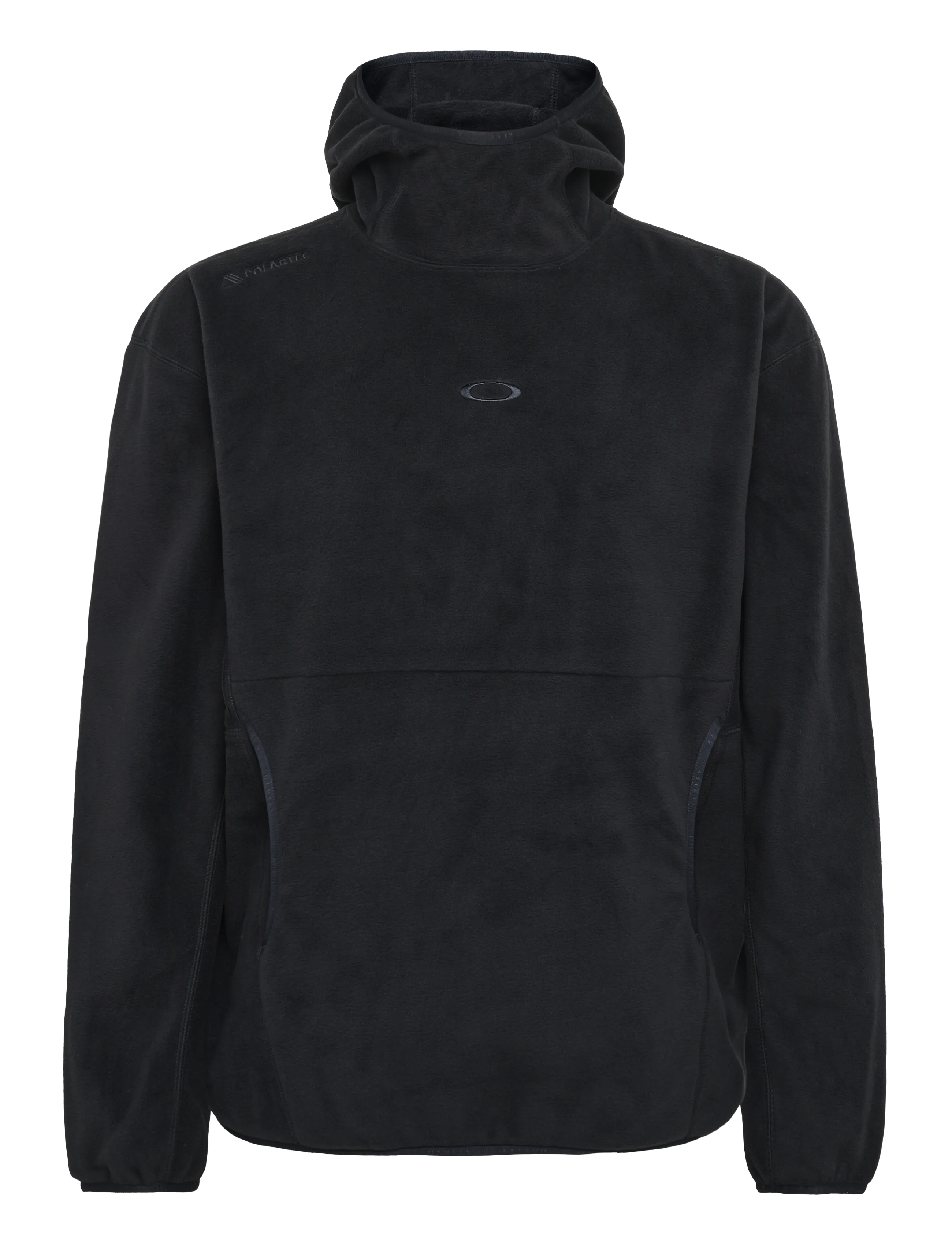 OAKLEY SLUSH POLAR HOODIE - Vis alt - PITCH BLACK / black