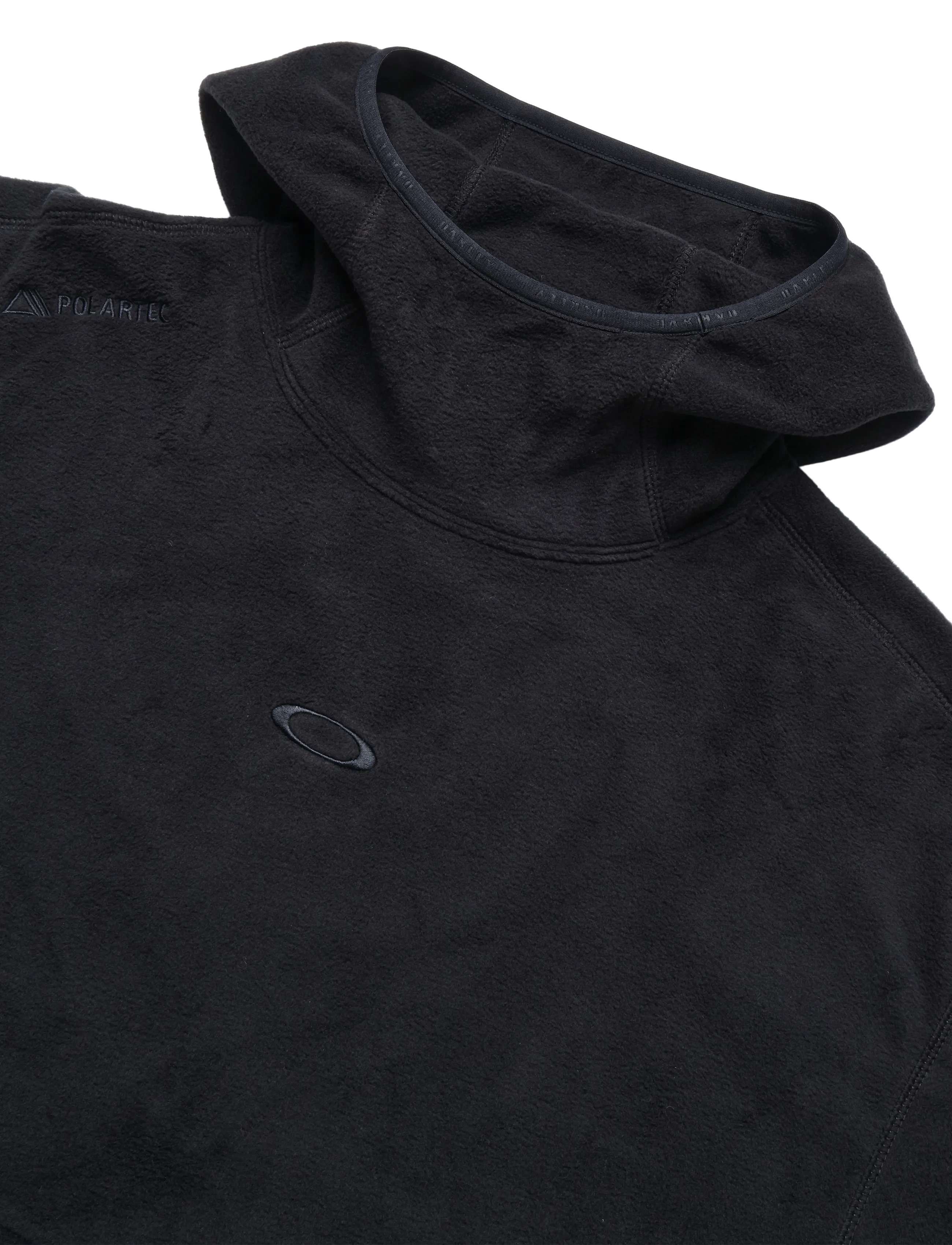 OAKLEY - SLUSH POLAR HOODIE - fleece og mellemlag - pitch black - 5
